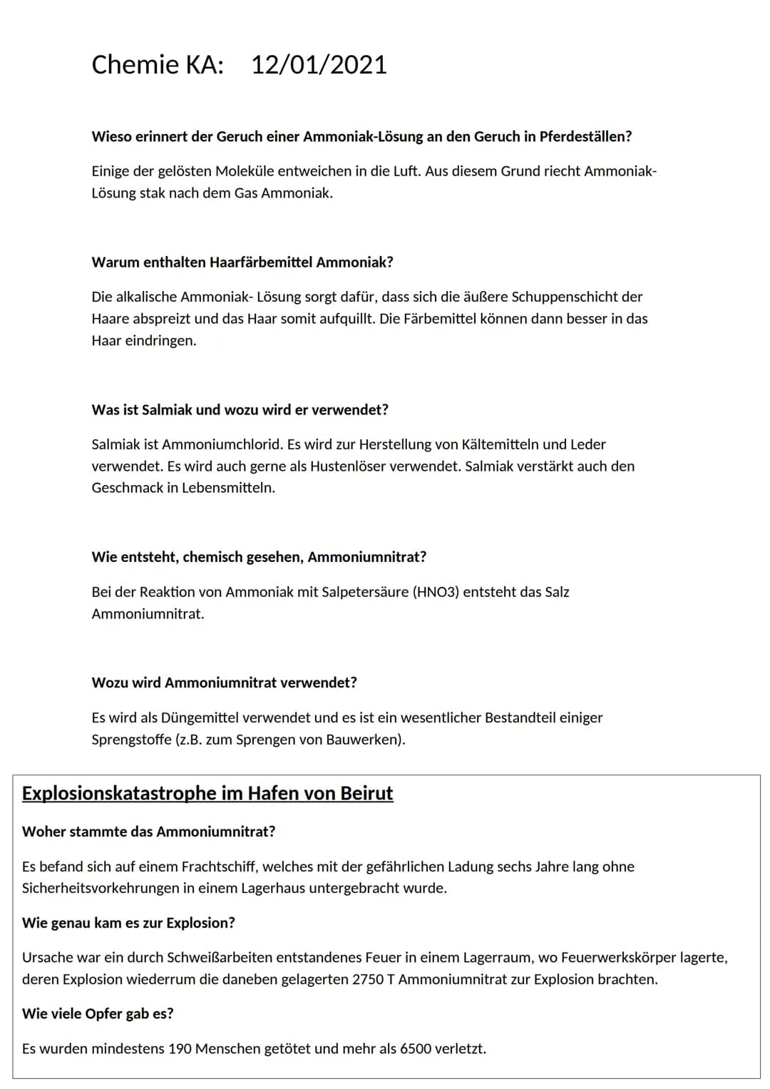 + UI
Chemie KA: 12/01/2021
Untersuchung von Flüssigkeiten mit Universalindikator
Leitungswasser Verd.
Grün
Auswertung:
Salzsäure
Rosa/Pink
M