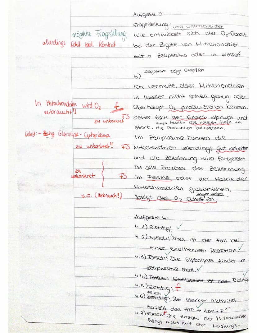 Jahrgang 12
Name: Elisabeths
Ergebnis:
Aufgabennummer
1
Erreichte Punktzahl
7
Mögliche Punktzahl 7
Biologie gN (Wo)
Klausur Nr. 1 - Zellatmu