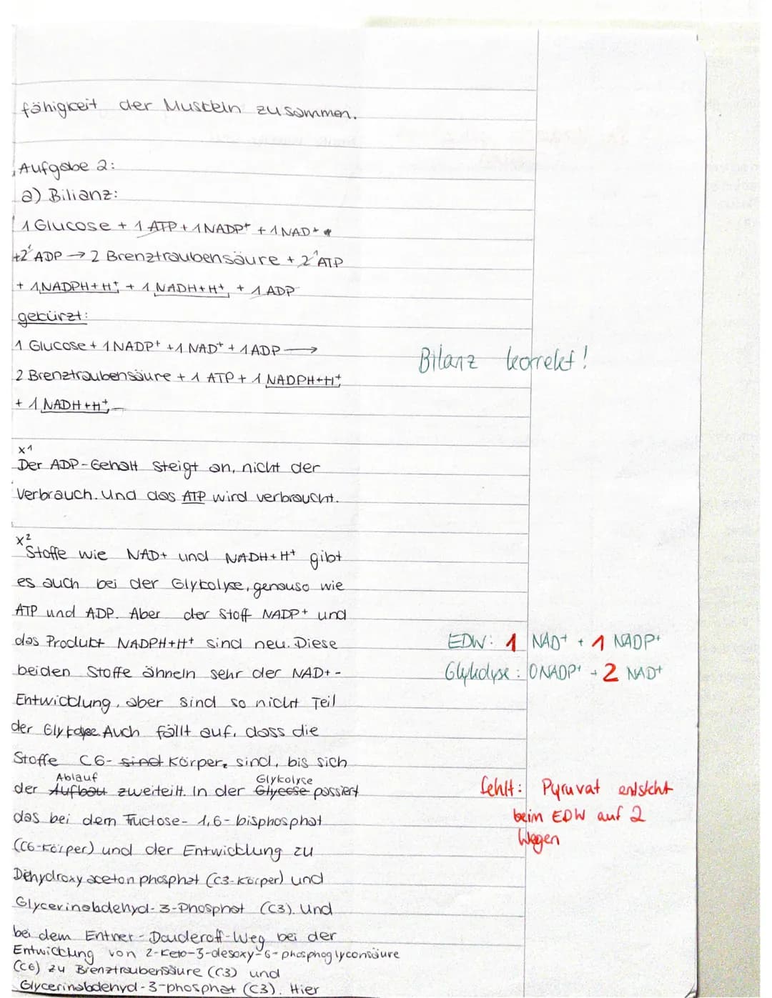 Jahrgang 12
Name: Elisabeths
Ergebnis:
Aufgabennummer
1
Erreichte Punktzahl
7
Mögliche Punktzahl 7
Biologie gN (Wo)
Klausur Nr. 1 - Zellatmu