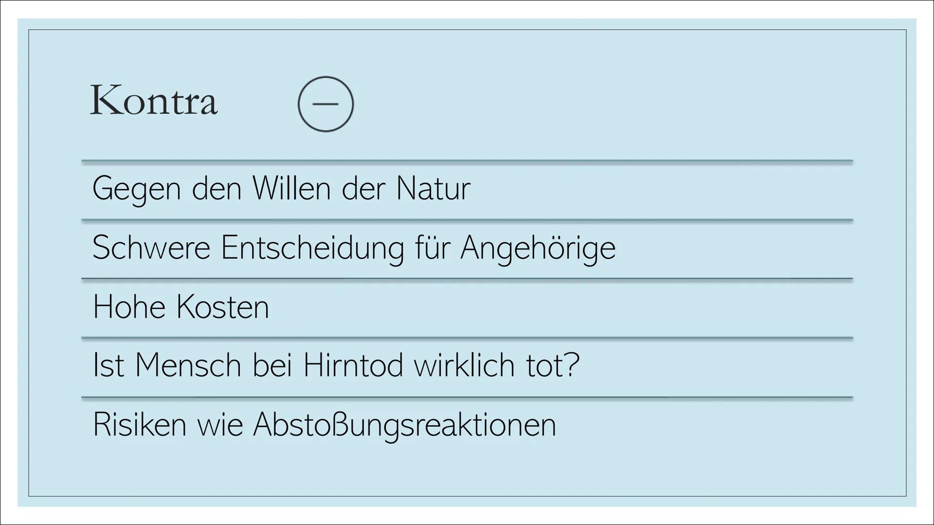 ORGANSPENDE Struktur
1. Leitfrage
2.
Definition
3. Organe und Gewebe zum Spenden
4. Voraussetzungen
5. Organspendeausweis
6. Organspender in