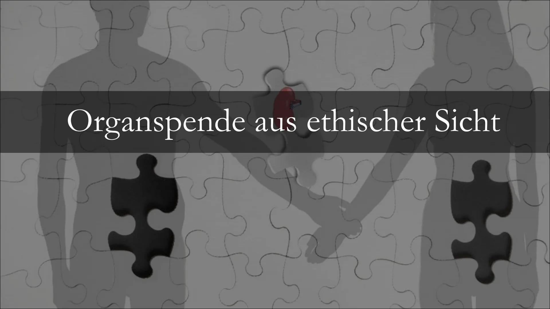 ORGANSPENDE Struktur
1. Leitfrage
2.
Definition
3. Organe und Gewebe zum Spenden
4. Voraussetzungen
5. Organspendeausweis
6. Organspender in