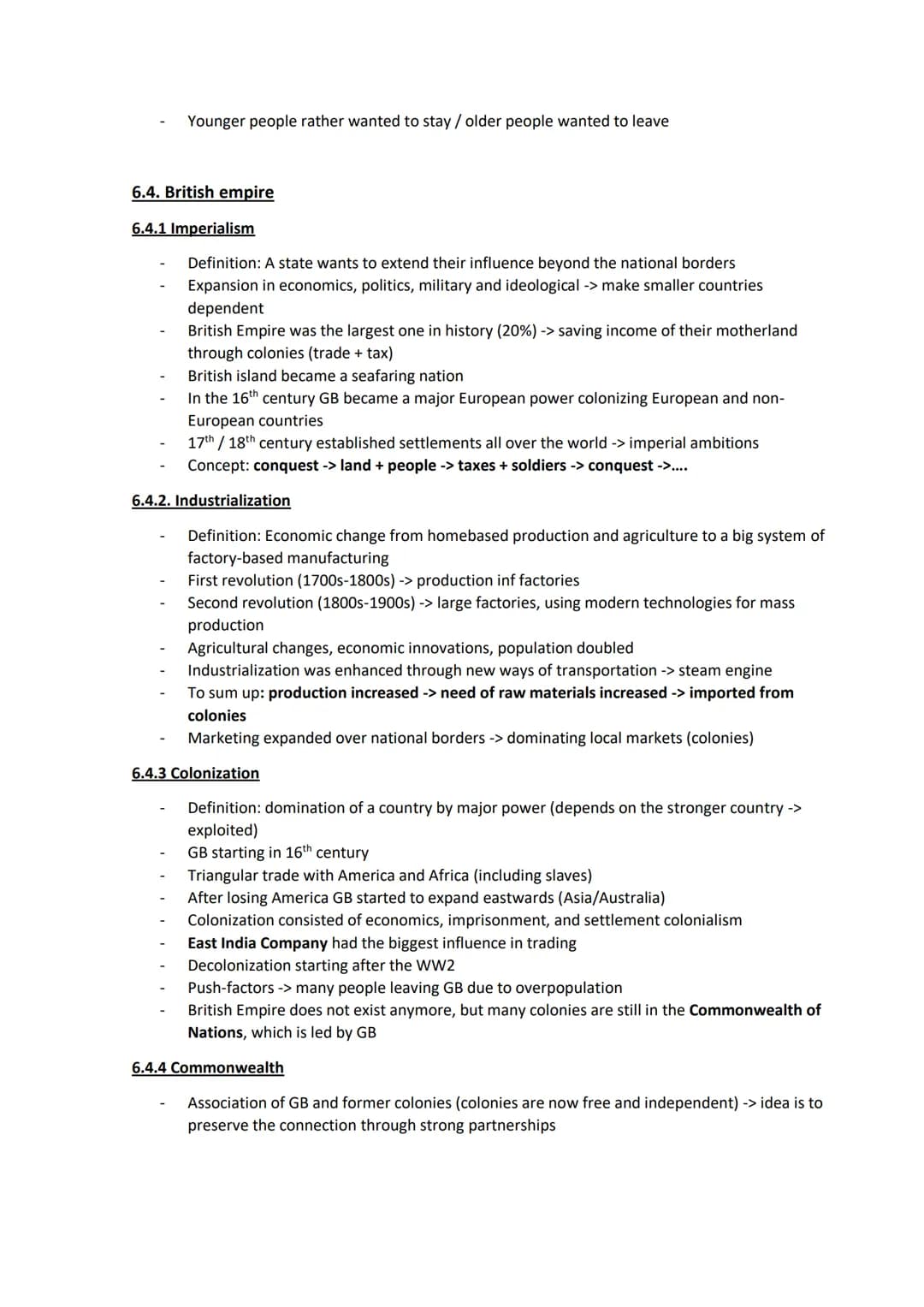 Englisch Lernzettel Leistungskurs Hessen
1. The USA - the formation of a nation
1.1 Development and principles of American democracy and the