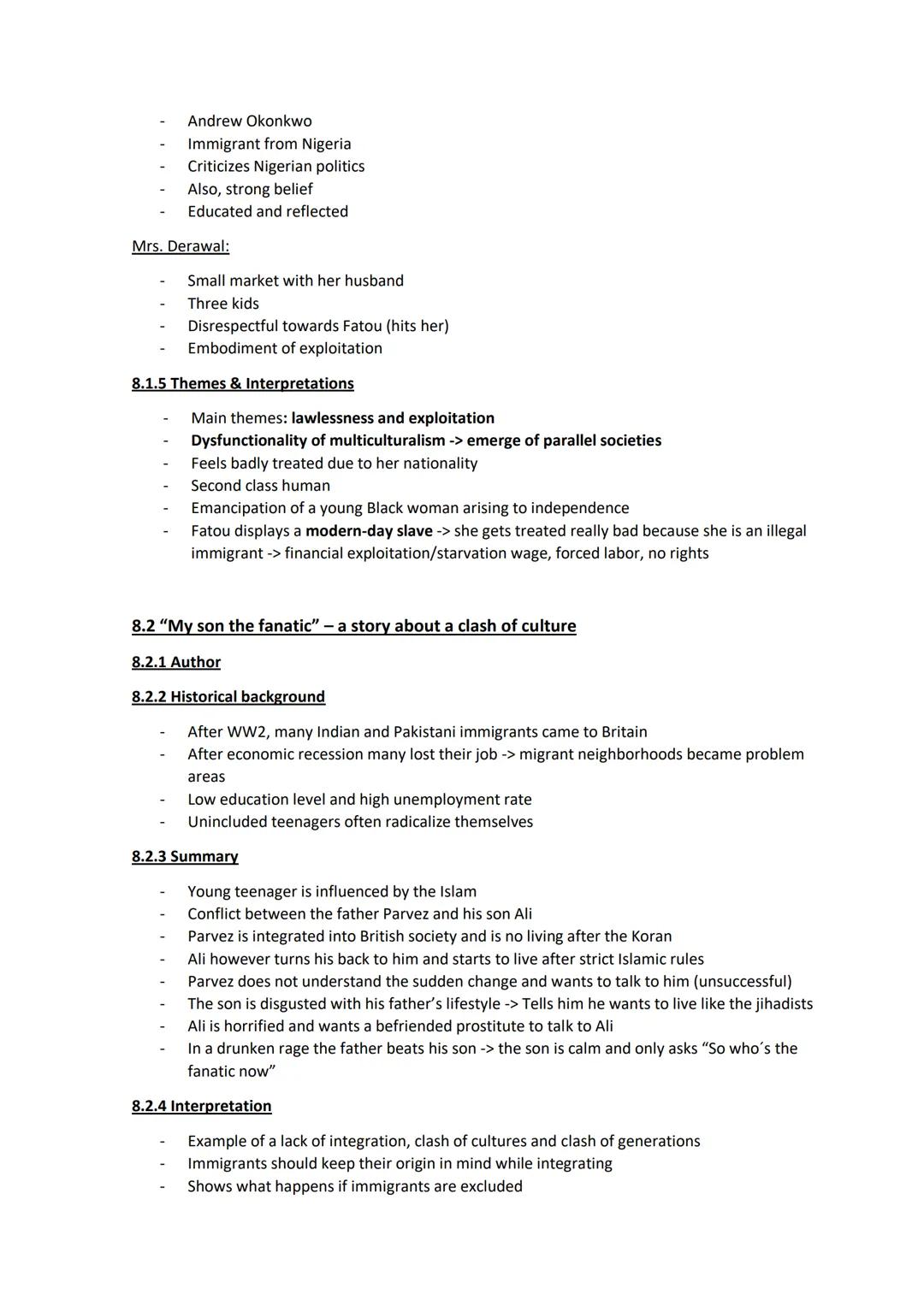 Englisch Lernzettel Leistungskurs Hessen
1. The USA - the formation of a nation
1.1 Development and principles of American democracy and the