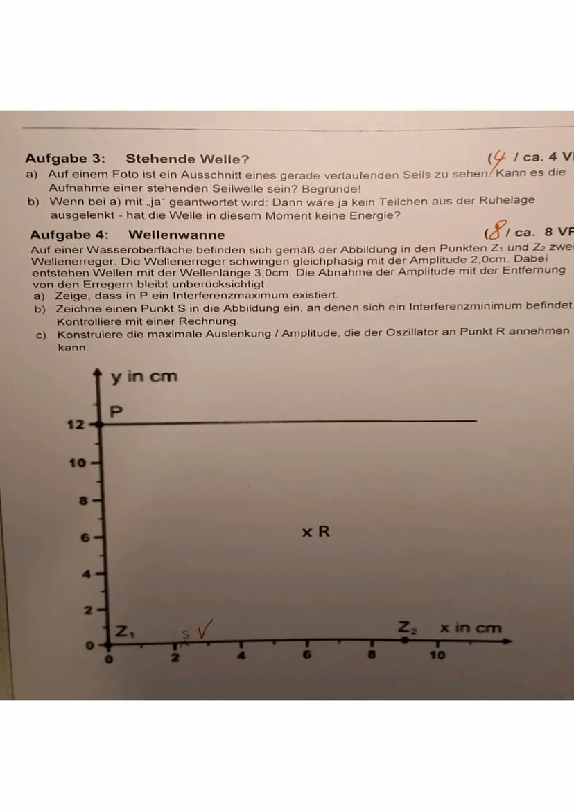 A
Abb. 1
sur Nr. J2-1
28,5
langes gespanntes Seil
Ø
Bitte arbeitet ordentlich achte insbesondere auf eine lesbare Darstellung:
Antworte in S