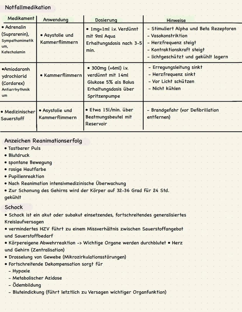 Notfallsituationen
Welche Personen sind bei einer Notfallsituation dabei?
• Arzt,
• 2 Pflegekräfte
Aufgabe der Pflege in Notfallsituationen: