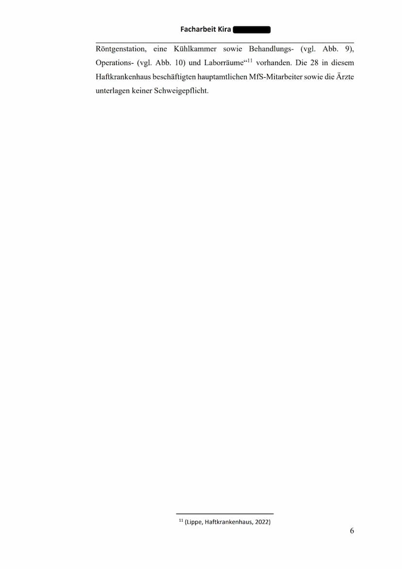 丑丑
Facharbeit Kira
mmm
un 110
III
Em m
Gefängnis der Staatssicherheit in Berlin-Hohenschönhausen
Haftgründe und Haftbedingungen
Facharbeit v