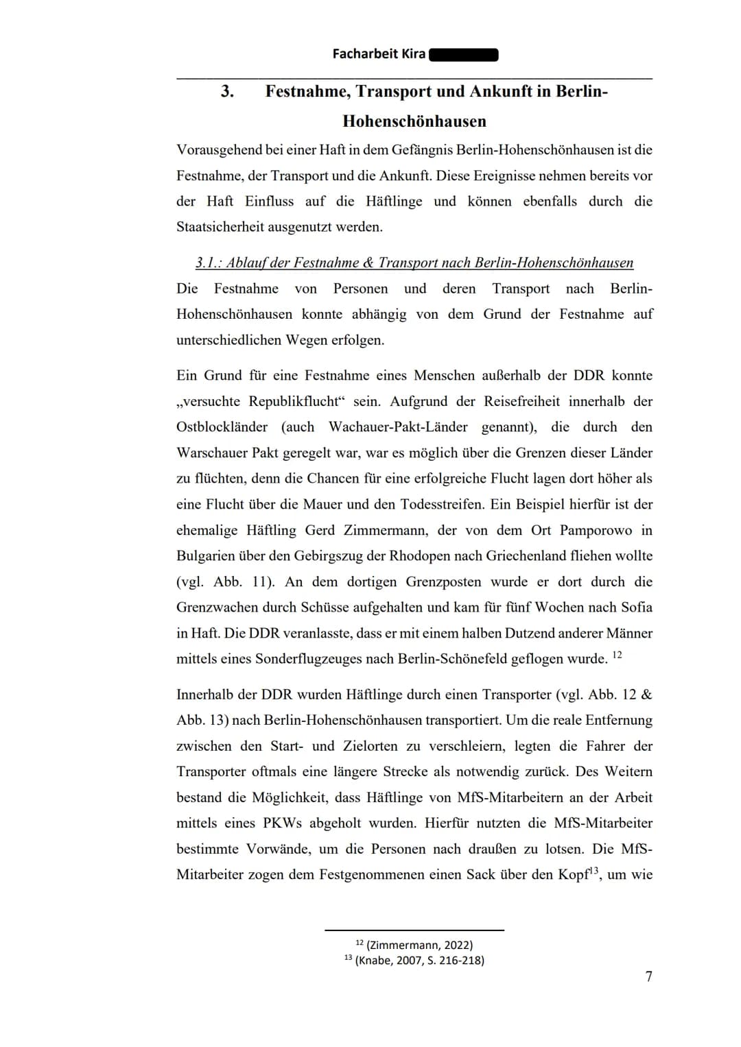 丑丑
Facharbeit Kira
mmm
un 110
III
Em m
Gefängnis der Staatssicherheit in Berlin-Hohenschönhausen
Haftgründe und Haftbedingungen
Facharbeit v