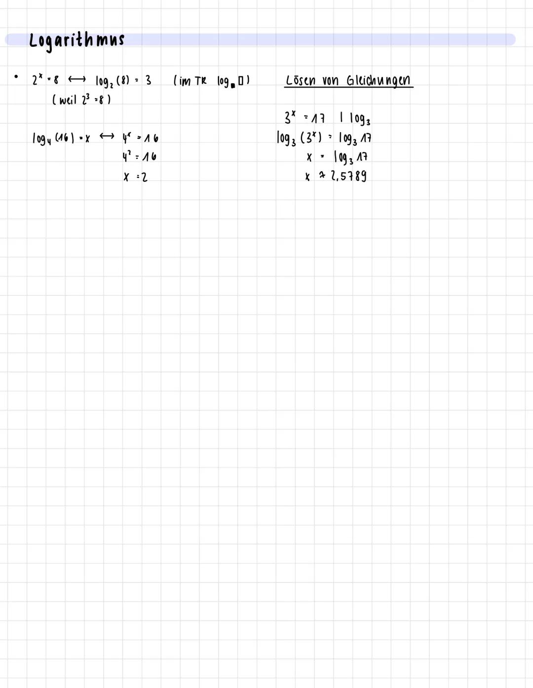 # Exponentialfunktionen

Definition:
- c und a seien reelle Zahlen, a>0 Dann bezeichnet man die Funktion
$f(x) \cdot c \cdot a^x$ als Expone