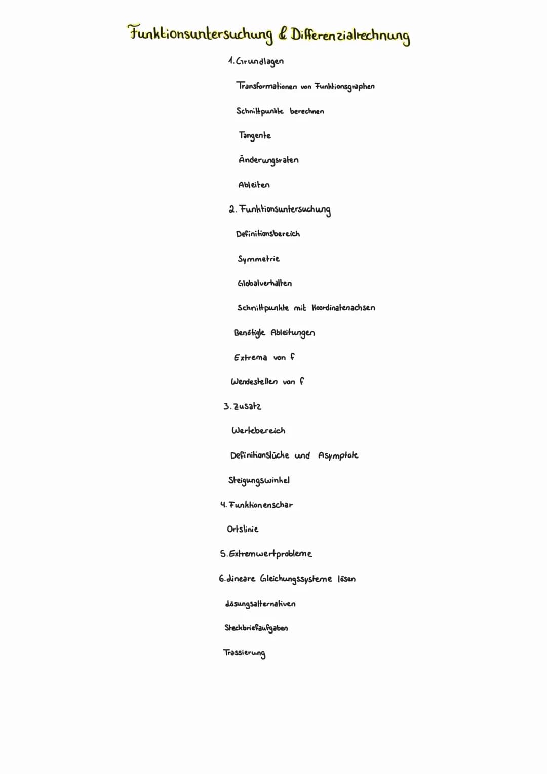 Funktionsuntersuchung & Differenzialrechnung
1. Grundlagen
Transformationen von Funktionsgraphen
Verschiebung in Richtung der y-Achse nach o