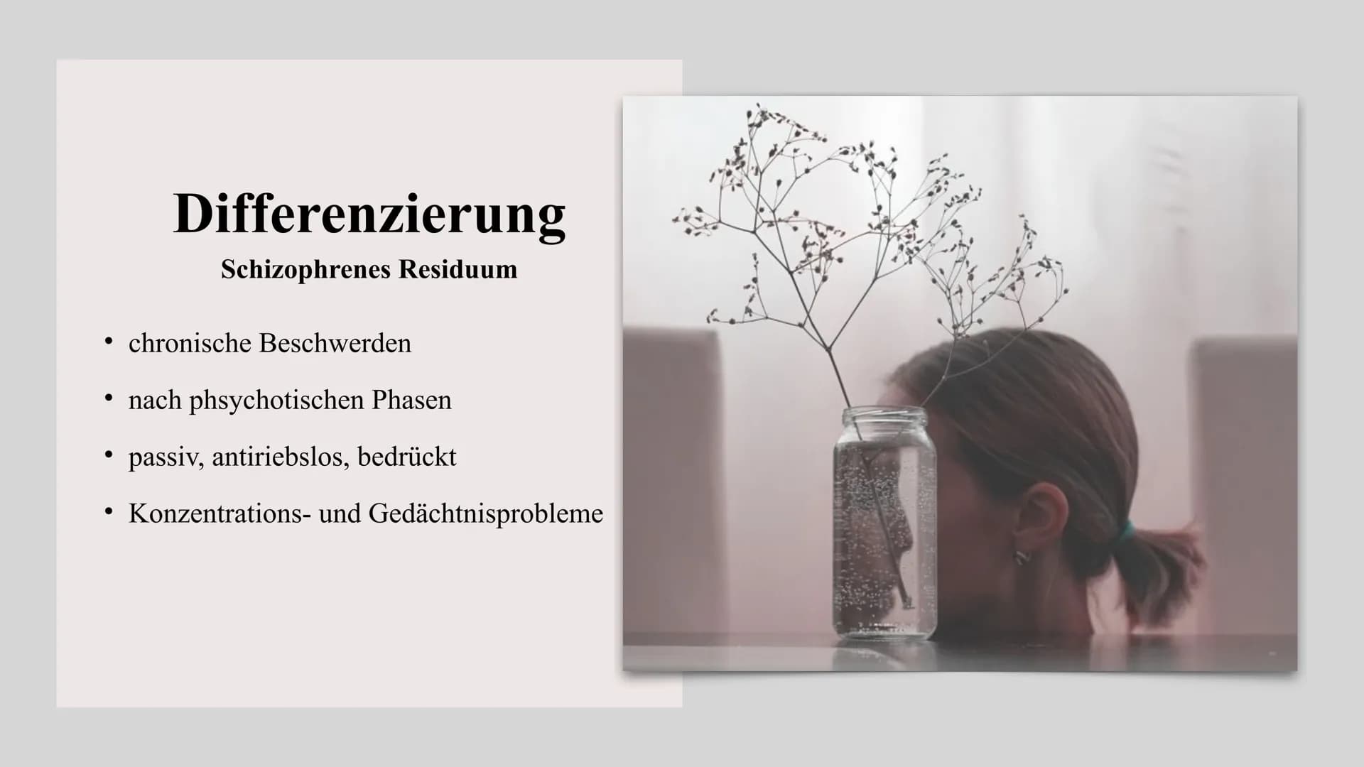 ich bin nur geteilt
in meinen Altersklassen.
1
DIE FRAGE
ABO Schizophrenie
@diedamitlernzetteln ●
Zahlen und Fakten
Schizophrenie: ,,gespalt