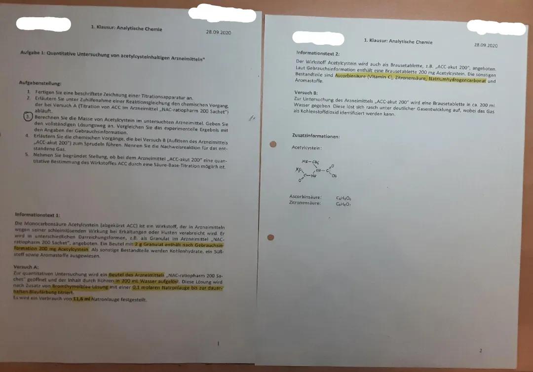 Säure und Basen: NAC, Titration und Chemie leicht erklärt