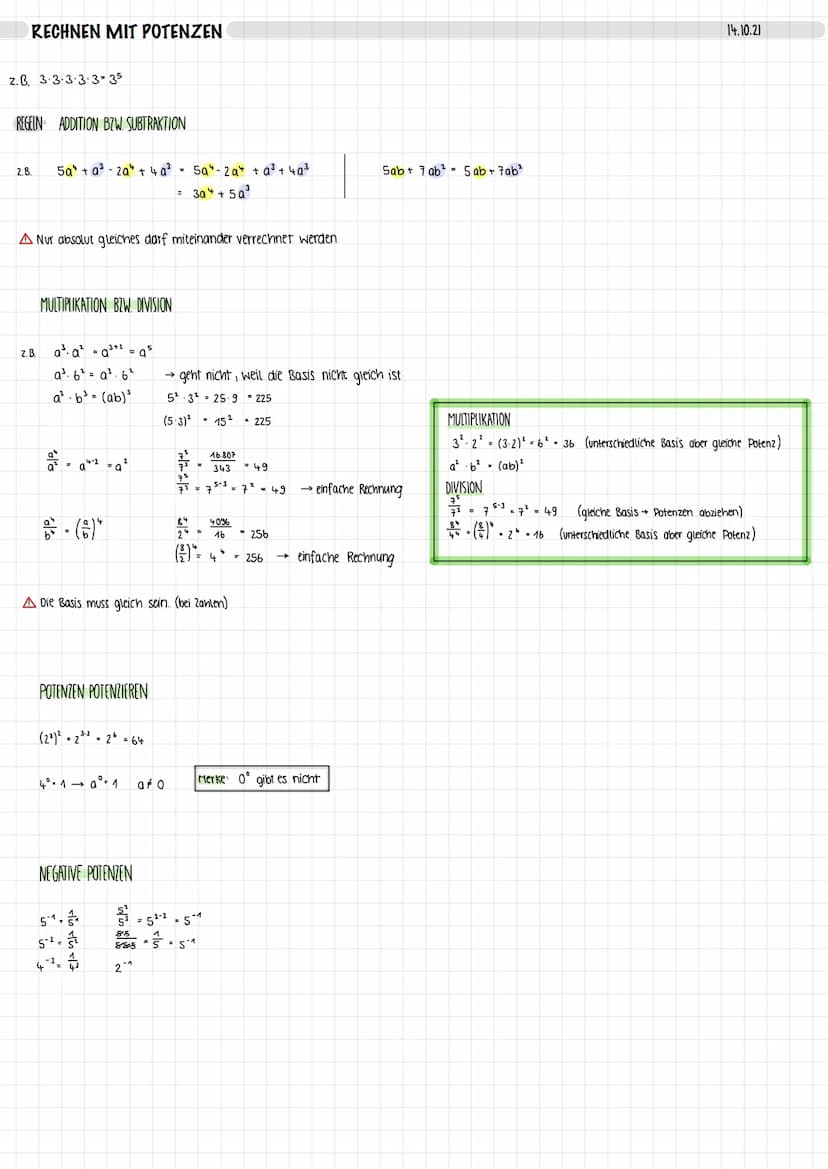 DIE ADDITION
a+b = c.
11
Summanden
REGELN:
Kommutativgesetz: a+b=b+q → tauschen ist erlaubt
Summe
Faktoren
Assoziativgesetz: (a+b)+c = a + (