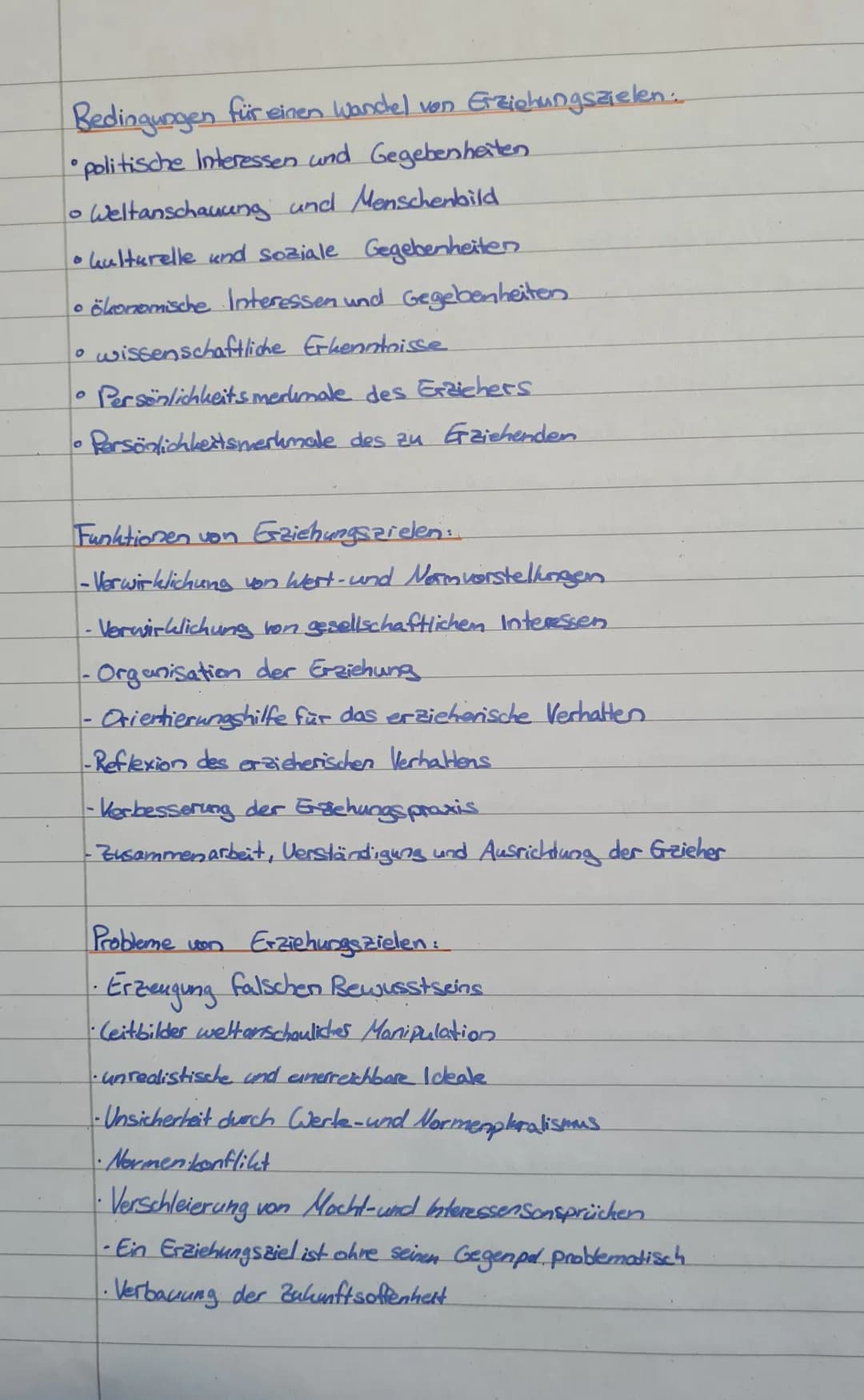 Liele in der Erziehung
Erziehungsziele Erziehungsziele sind bewusst gesetzte Wert-
und Nomvorstellungen über das Ergebnis der Erziehungs, di