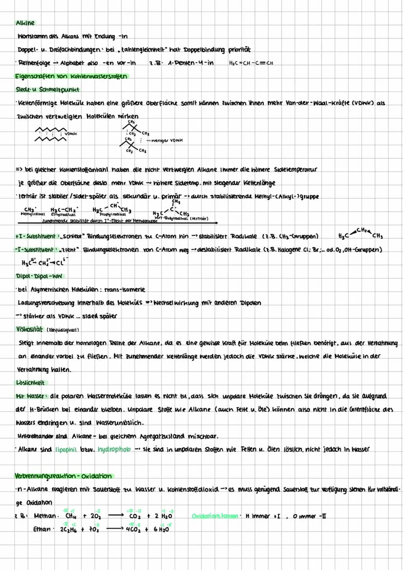 QA
sa ORGANISCIE
A
KOHLENWASSERSTOFFE
Alkane / Alkene / Alkine.
Homologe Reihe Alkane
Allg Summenformel CnH₂n+2
Darstellung in...
Halbstruck