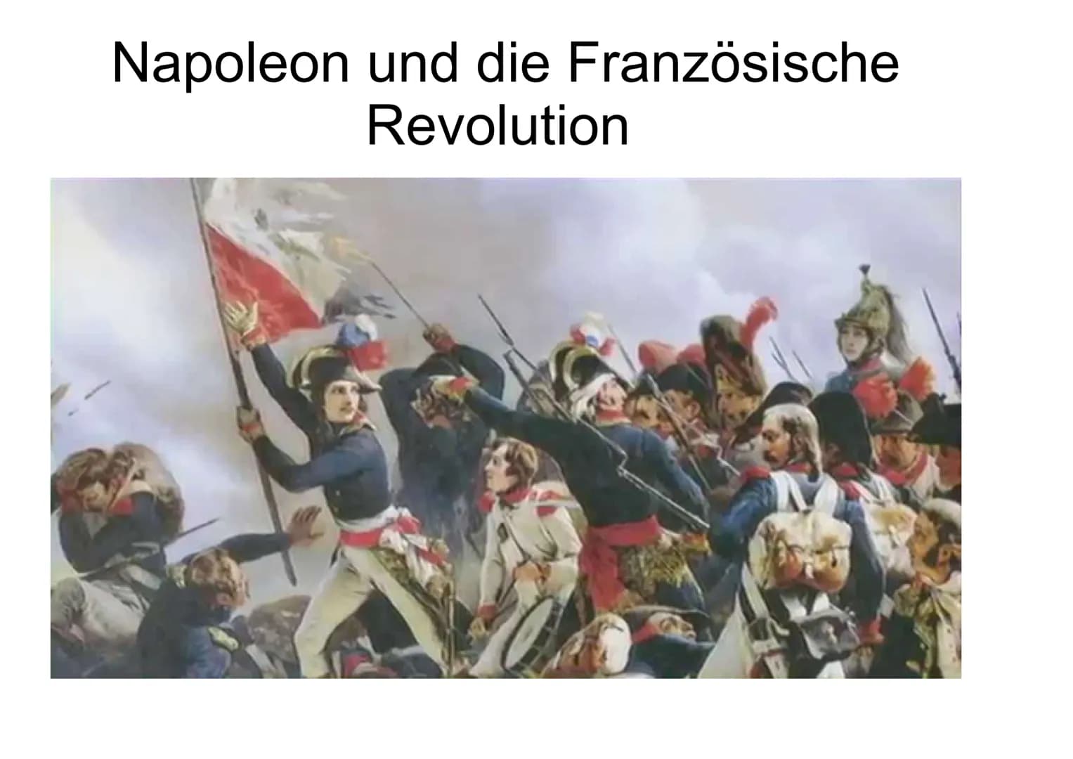 Napoleon und die Französische
Revolution Inhaltsverzeichnis
Die Anfänge der Französischen Revolution
→Allgemeine Fakten
→ 10 Ursachen der Fr