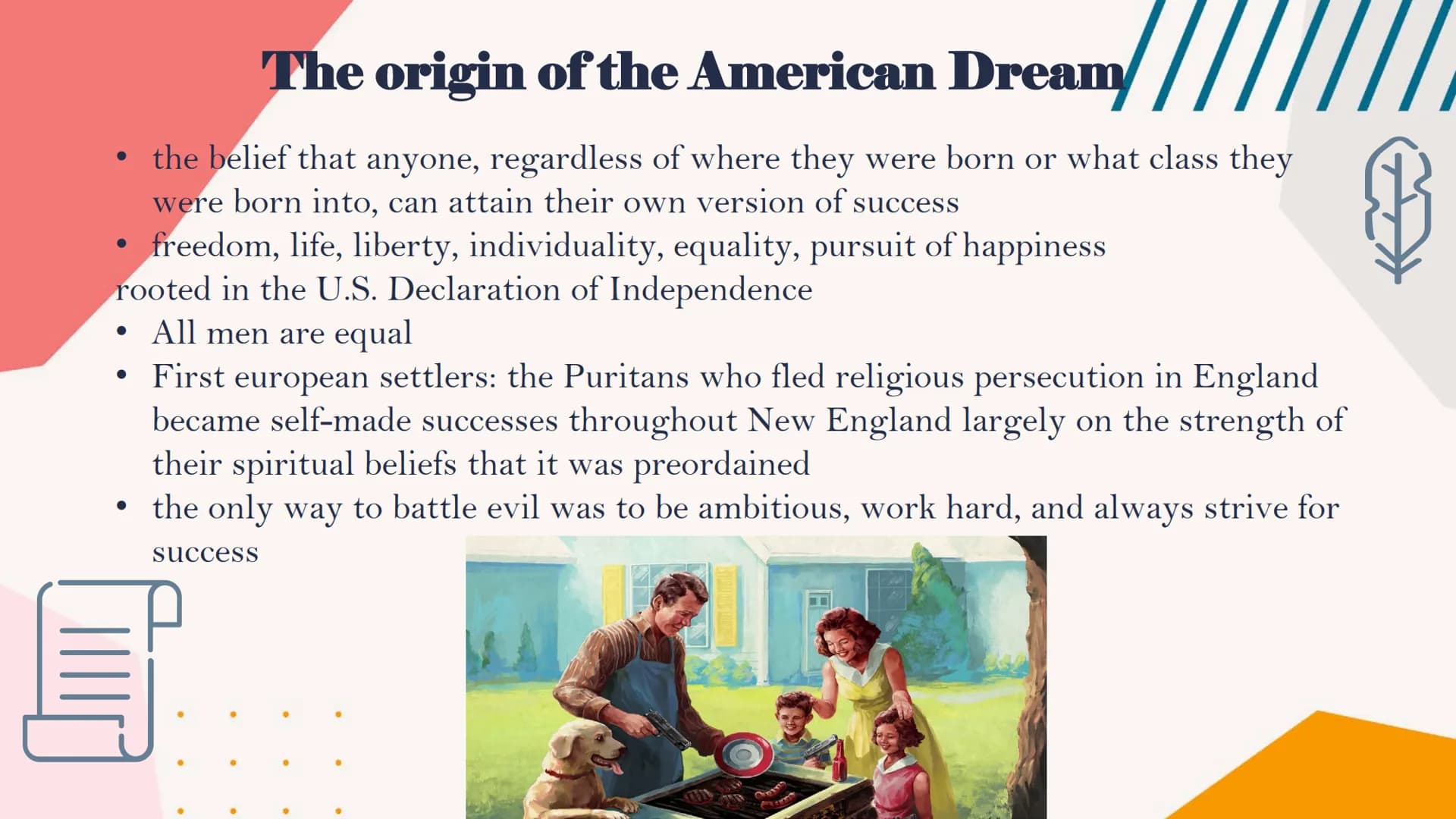 //
American Dream or
American Nightmare?
The American Reality ●
●
●
Contests
The origin of the American Dream
The beginning
Native Americans