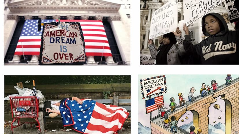 //
American Dream or
American Nightmare?
The American Reality ●
●
●
Contests
The origin of the American Dream
The beginning
Native Americans