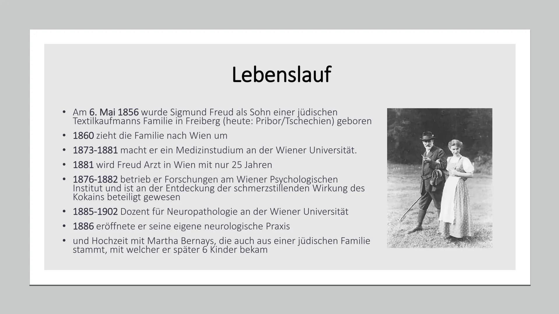Sigmund Freud
Wer ist Sigmund Freud; Lebenslauf; „Was hat ihn berühmt gemacht?"; Das Strukturmodell der
Psyche; Psychoanalyse; Sigmund Freud
