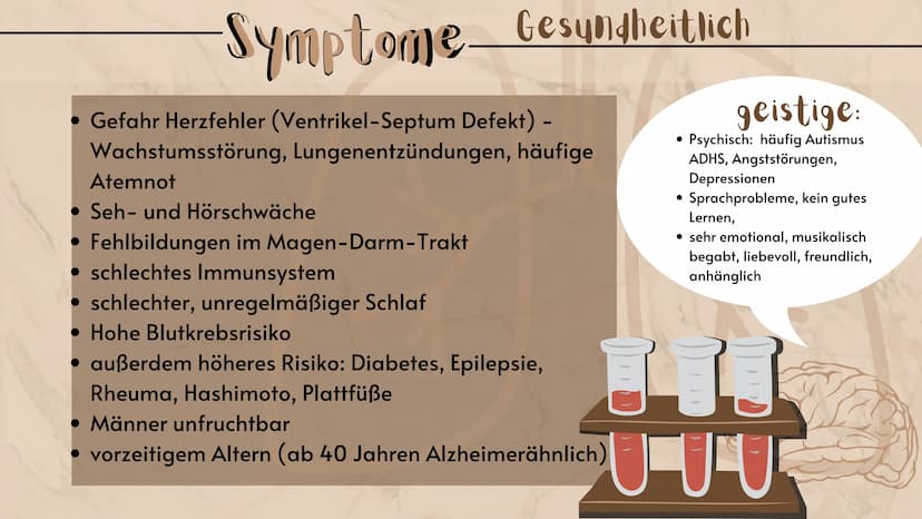 O
Down-Syndrom
eine Erbkrankheit?
Präsentation
Sarah Keller
13.01.2021
BIO LK
HB Gliederung E
Was ist ein Syndrom?
Down-Syndrom-Ein Syndrom?