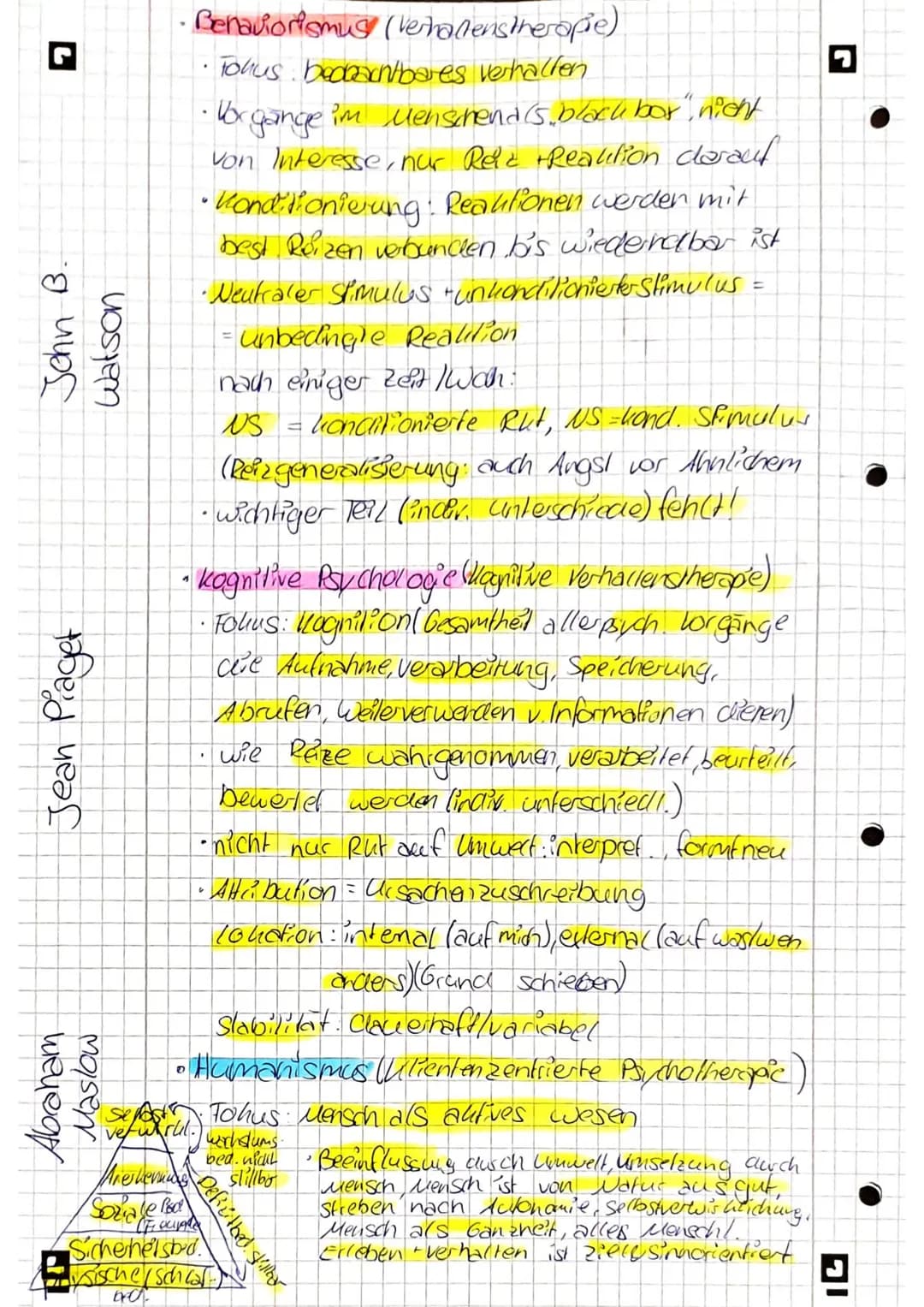 O
IG
Psychologie
griech
Psycho (Seele), lagos (lehre)
Sole Lehre von der Spele
7
Gegenstand der Psychologie:
Erleben & Verharten von Mensche