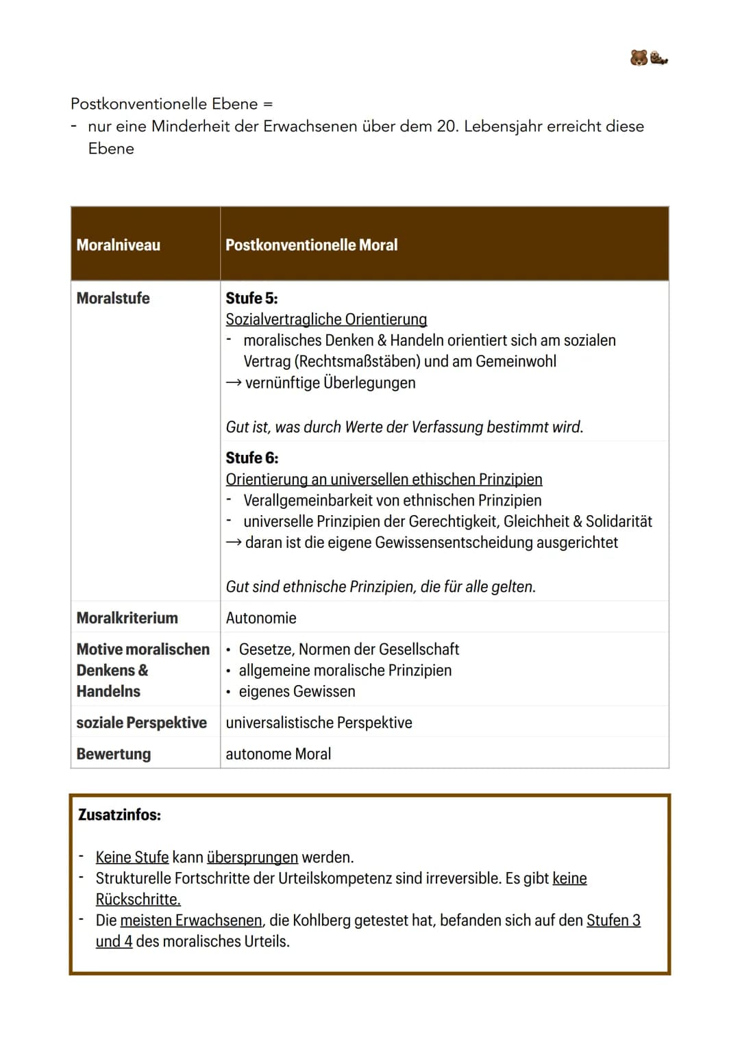 LERNZETTEL KOHLBERG
KOHLBERG ALLGEMEIN
BIOGRAFIE
1927-1987
amerikanischer Entwicklungspsychologe & Moralphilosoph
durch Auseinandersetzungen