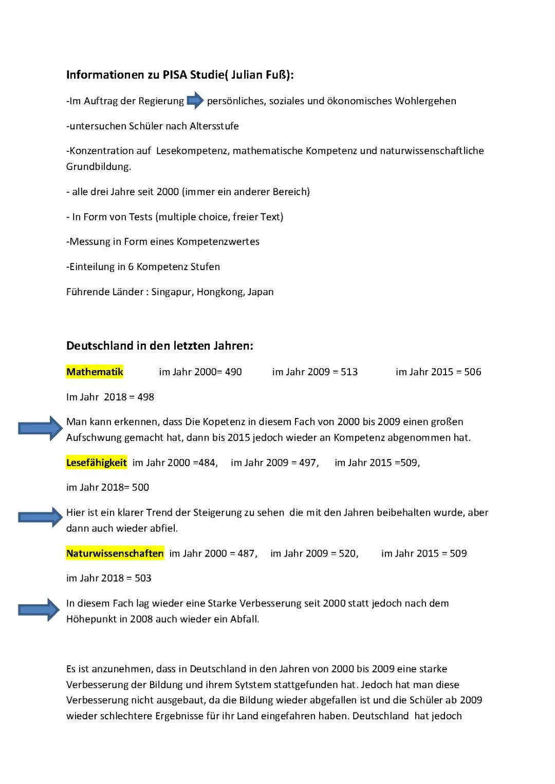 PISA-Studie 2024: Ergebnisse, Rangliste & Lesekompetenz