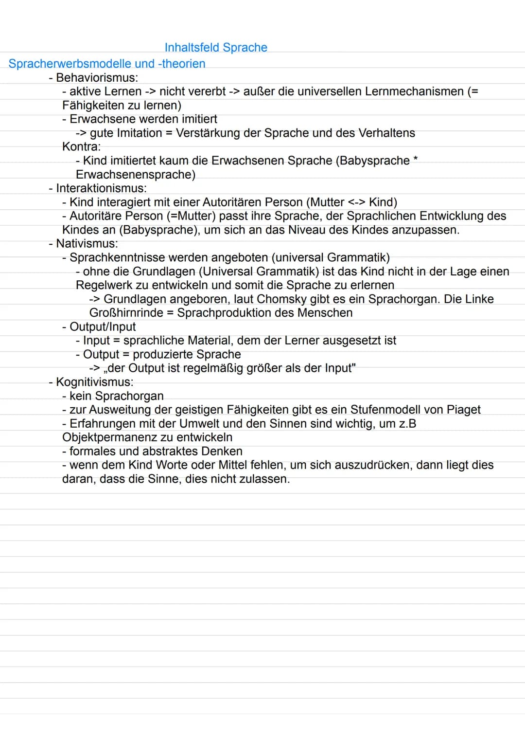 abitur.nrw
Leistungskurs
Inhaltsfeld Sprache
Spracherwerbsmodelle und
-theorien
Sprachgeschichtlicher Wandel
Sprachvarietäten und ihre
gesel