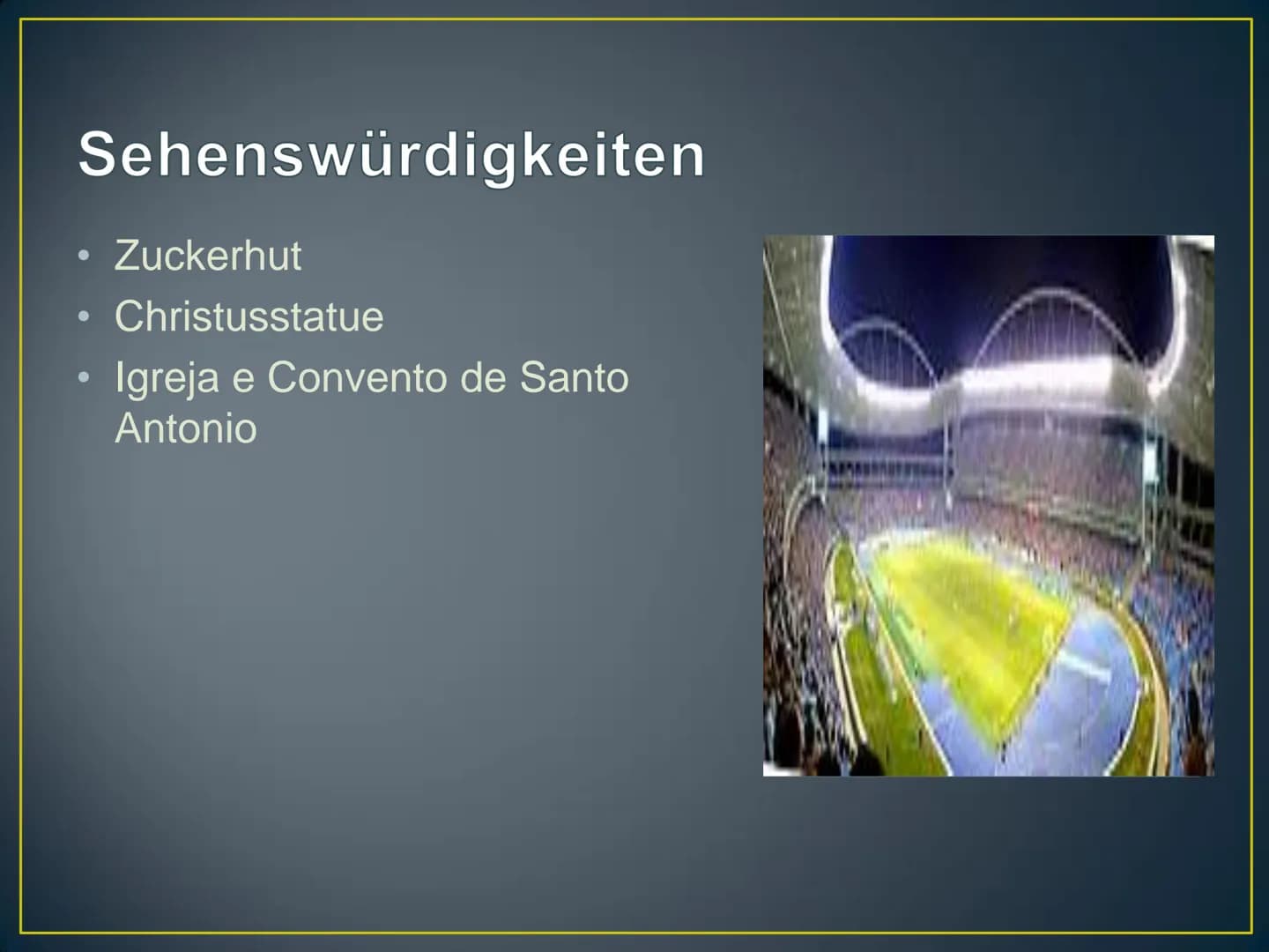 Rio de Janeiro
Herzlich Willkommen! Kurzdaten zur Stadt
●
●
●
●
Land: Brasilien
Einwohnerzahl: 6.429.923 Einwohner
Fläche: 1182km²
Sprache: 