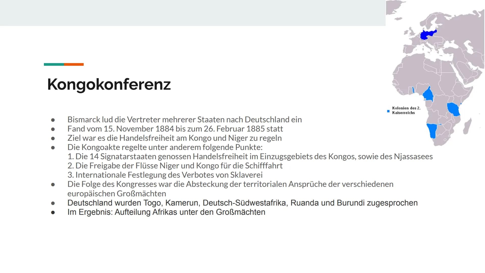 Deutsche Kolonien Deutsche Kolonien Inhaltsverzeichnis
Was ist eine Kolonie?
Was bedeutet Imperialismus?
Ursachen und Motive des Kolonialerw