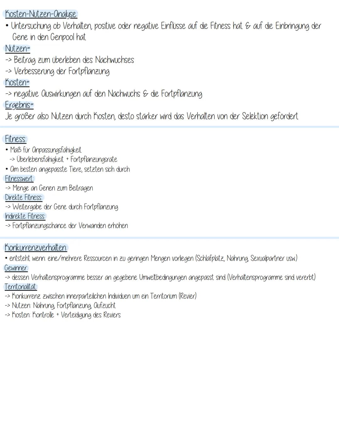Verhaltensbiologie
Klassische Konditionierung nach Pawlow:
Unbedingter Reiz Reiz, der ohne vorangegangenes Lernen eine (unbedingte) Reaktion