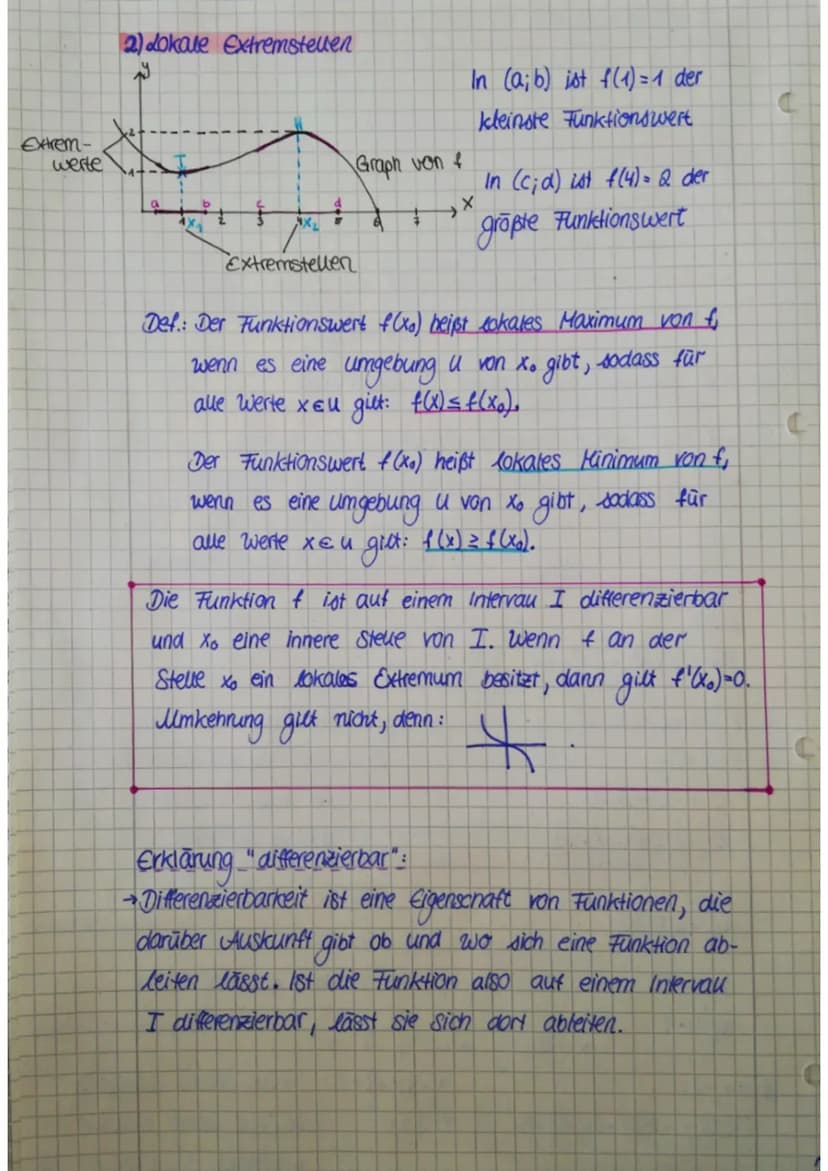 ●
MATHC VA
mathe pa
enfassun
ZOSITUT TOSING TLNI
ZULICAMMENIÇARCLINIC
zus
Extrem
1) Monotonie
geg.: Funktion f
Interval I
x und X₂ aus I
I h
