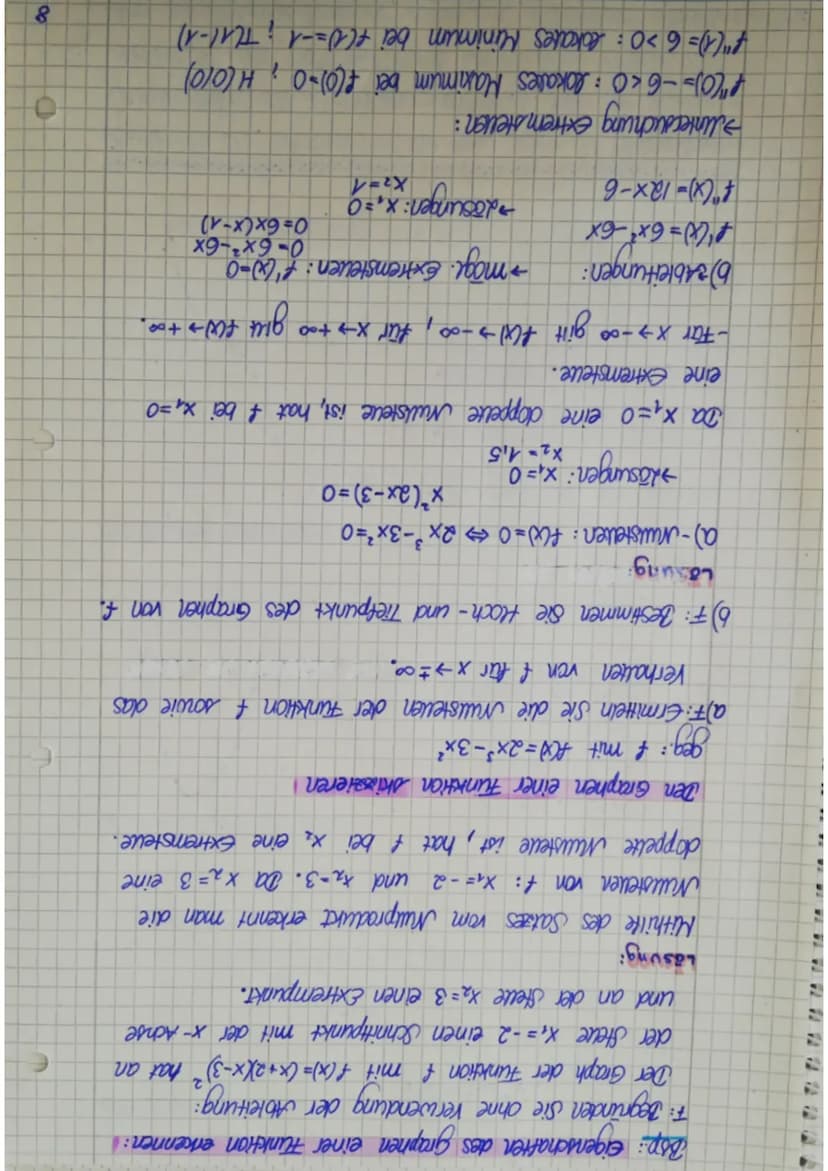 ●
MATHC VA
mathe pa
enfassun
ZOSITUT TOSING TLNI
ZULICAMMENIÇARCLINIC
zus
Extrem
1) Monotonie
geg.: Funktion f
Interval I
x und X₂ aus I
I h