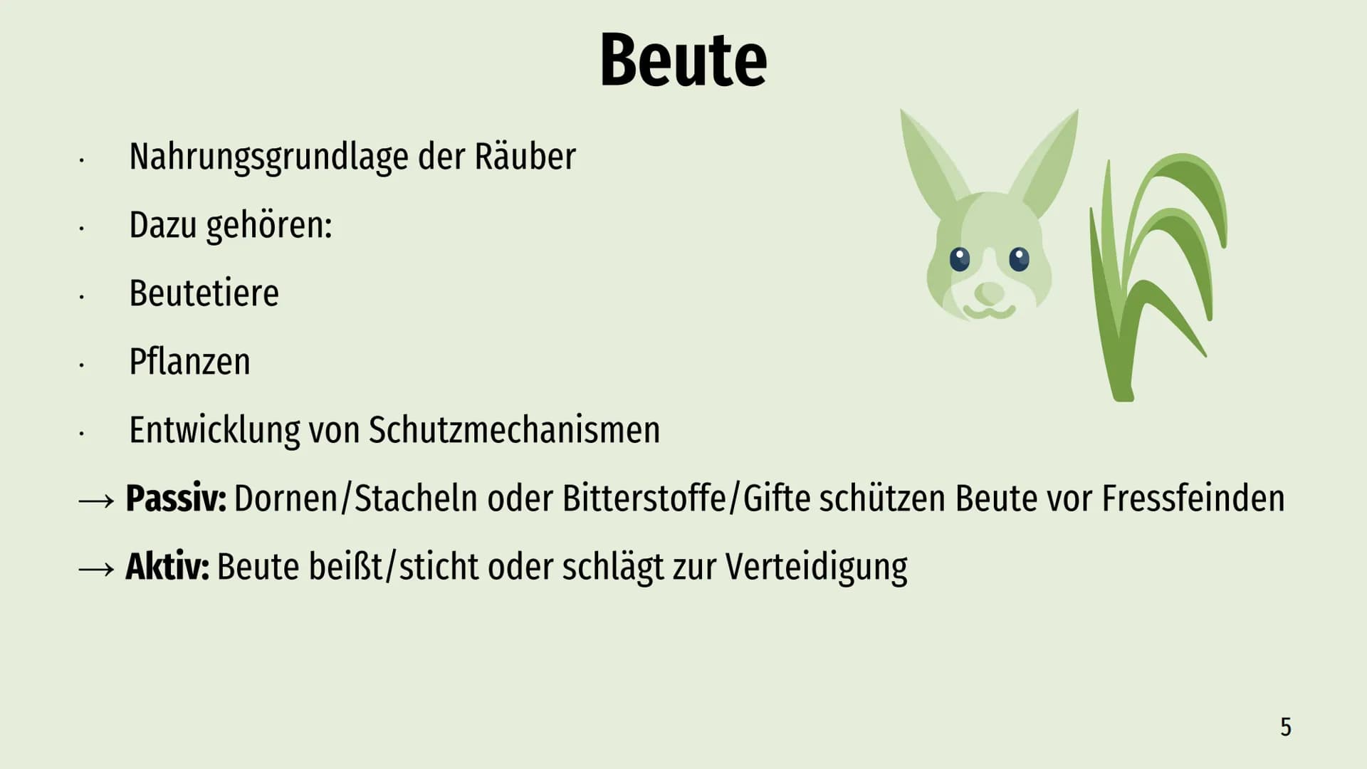Räuber-Beute-Beziehung
Lotka-Volterra-Regeln Räuber - Beute - Beziehung
→
Definition
Räuber
Inhaltsverzeichnis
Beute
Populationsentwicklung
