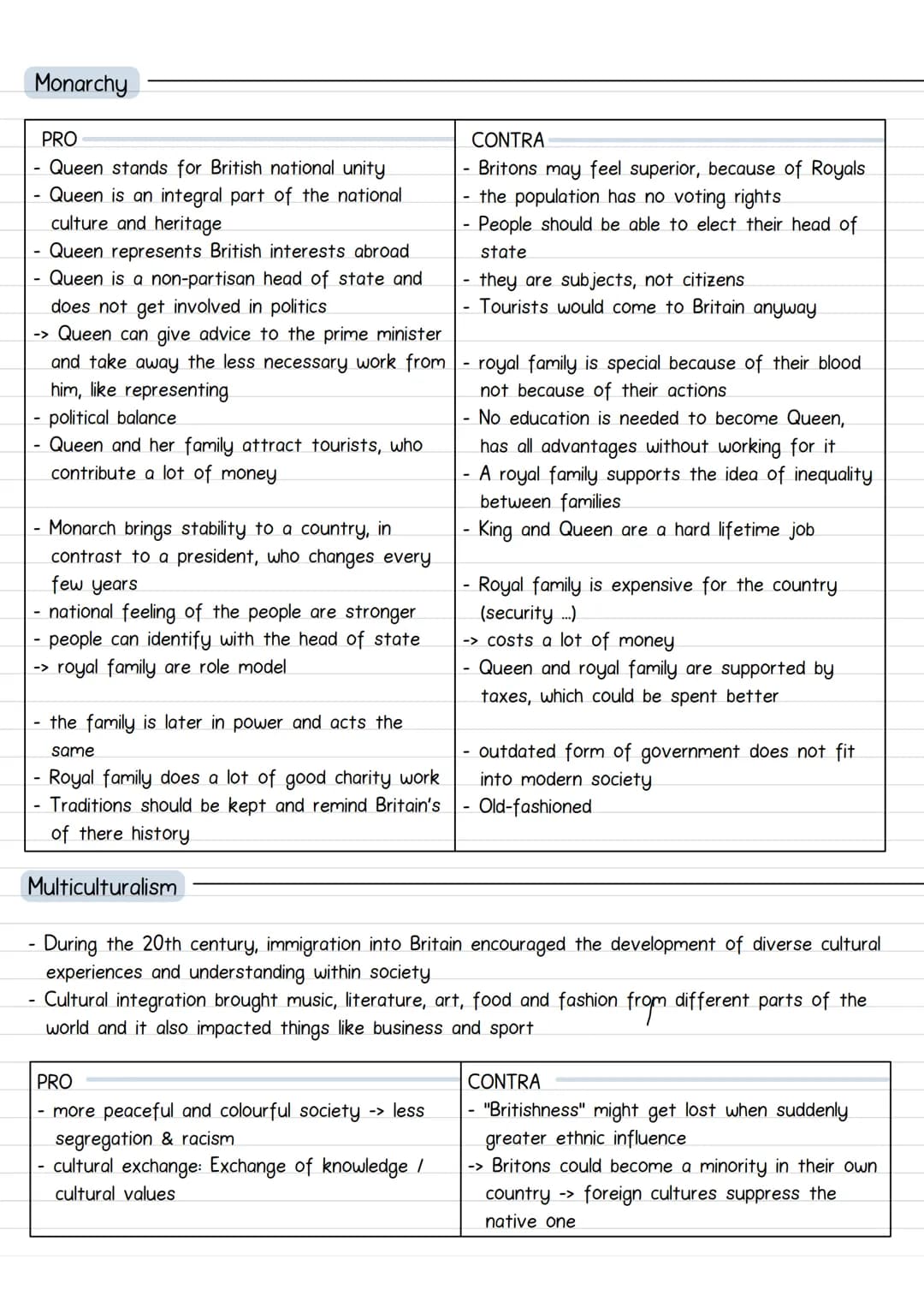 United Kingdom
Basic information
- Monarchy
- Prime Minister decides about a lot of things
-> officially appoints prime minister after their