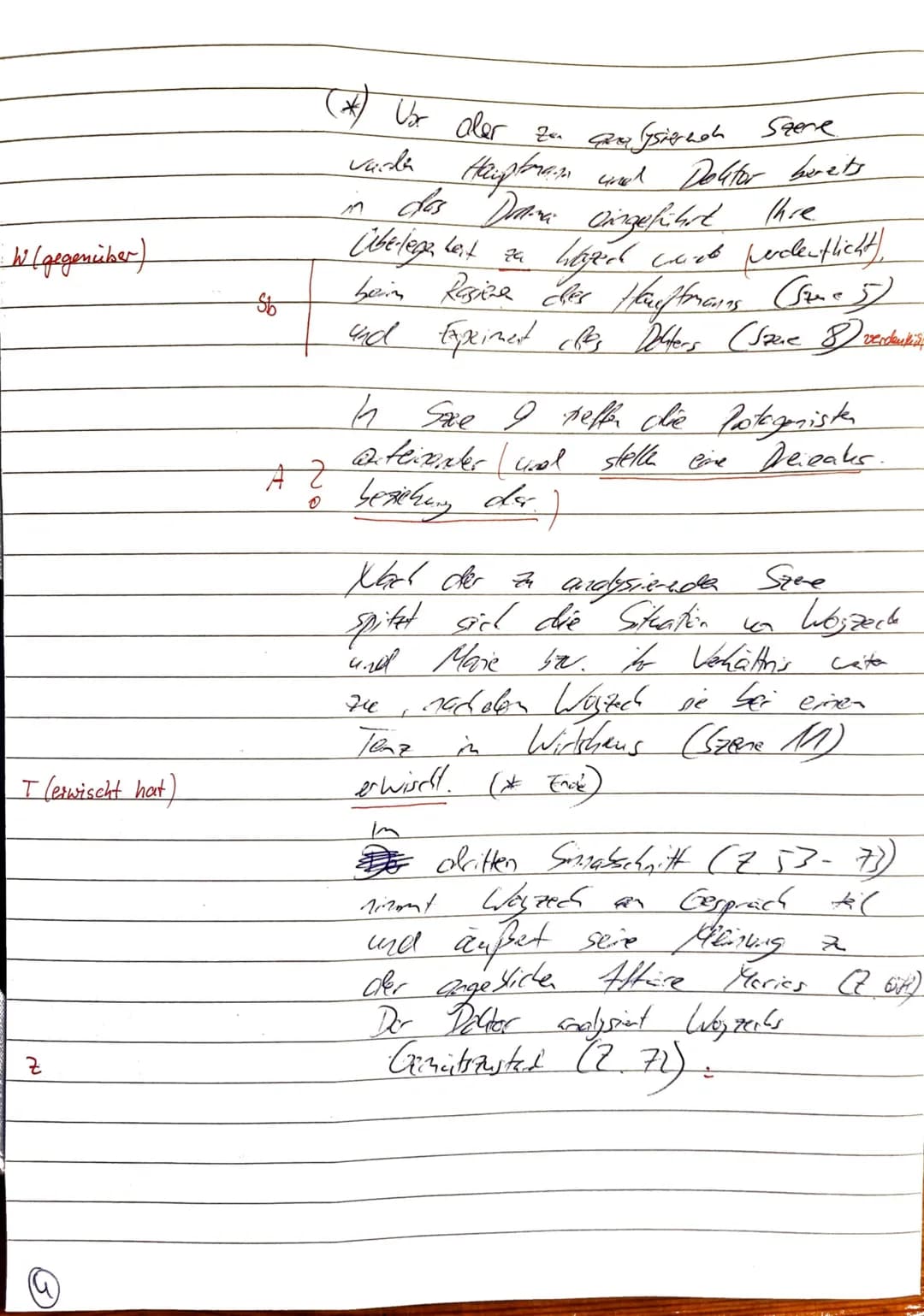 1. Klausur
GKe Q1 Deutsch Rölleke / Feldmann 21.09.2022
NAME: Nils Rosenberger
Thema: Georg Büchner, Woyzeck - Analyse einer Dramenszene
Auf