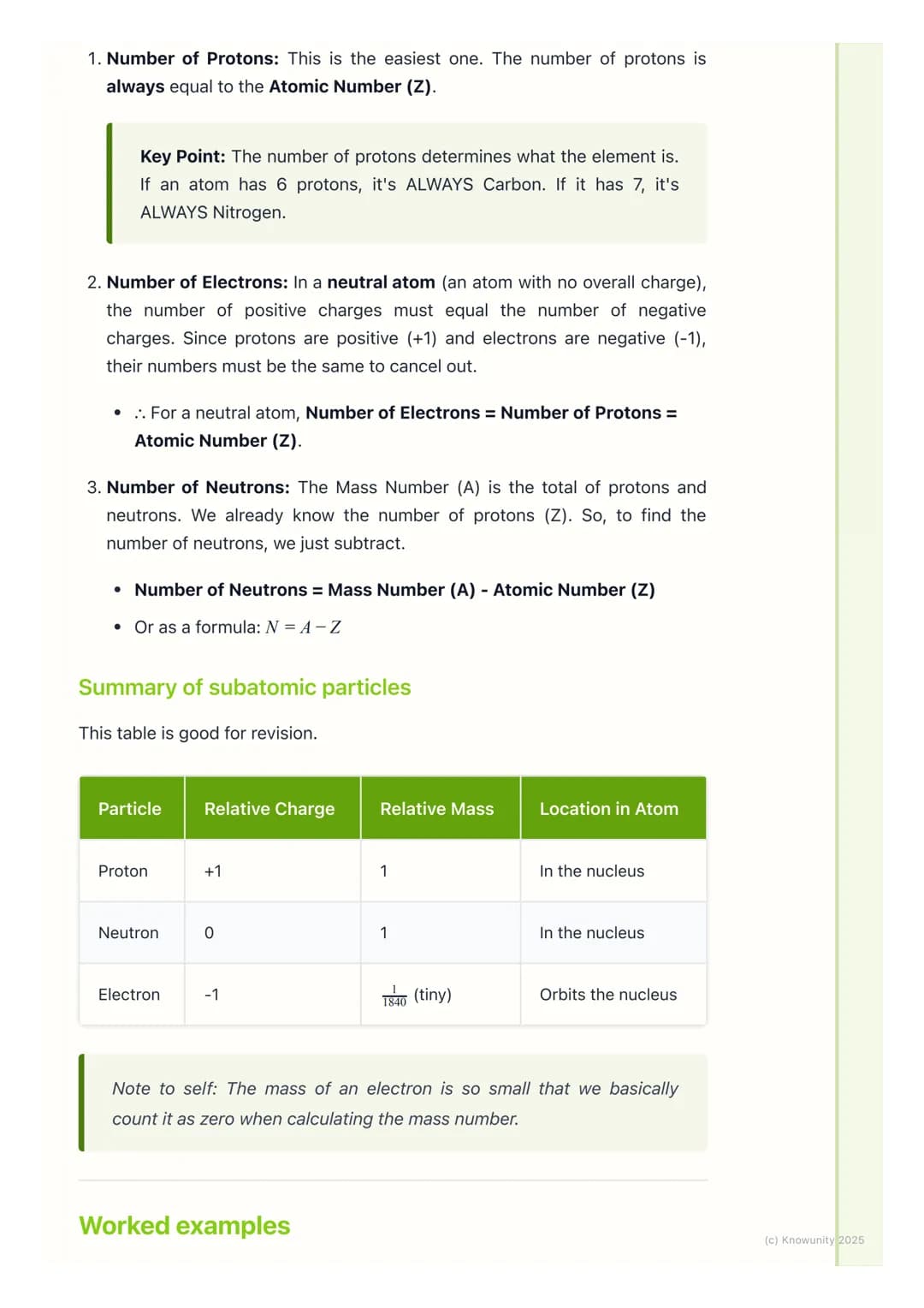 # Atomic Number and Mass
# Number

Introduction to atomic and mass numbers

Okay, so every element on the Periodic Table is made of tiny par