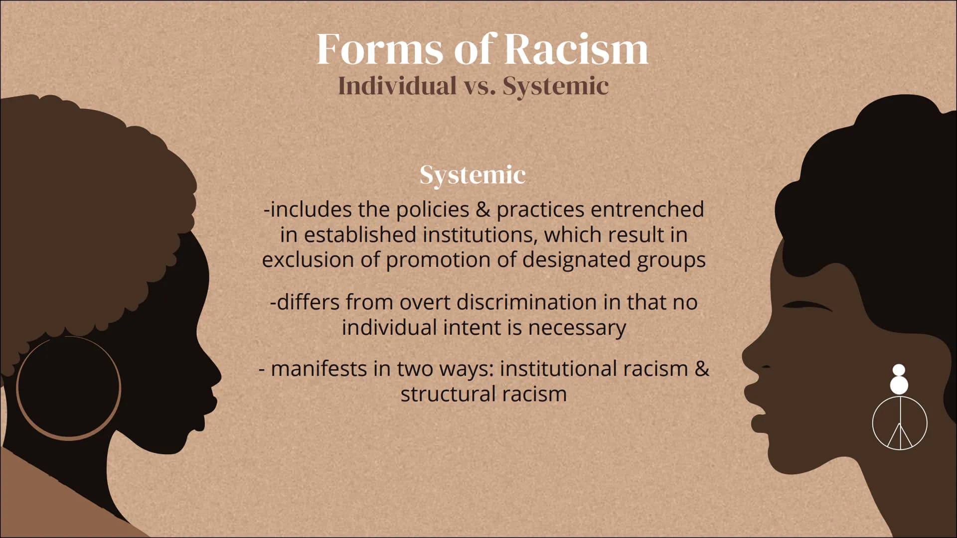 Racism
A presentation by Valerie Malchus
Racism must stop! Table of
contents
Definition 01
02
Forms of Racism
Individual vs. Systemic
Causes