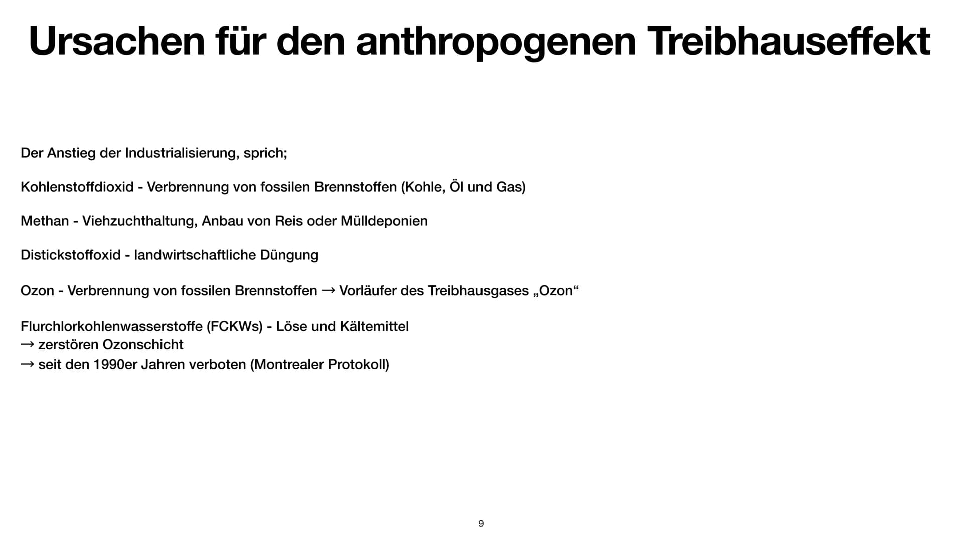 Der Treibhauseffekt und seine
Auswirkungen auf den Planeten und
die Gesellschaft Inhalt
Der Treibhauseffekt im Allgemeinen
- Natürlicher Tre