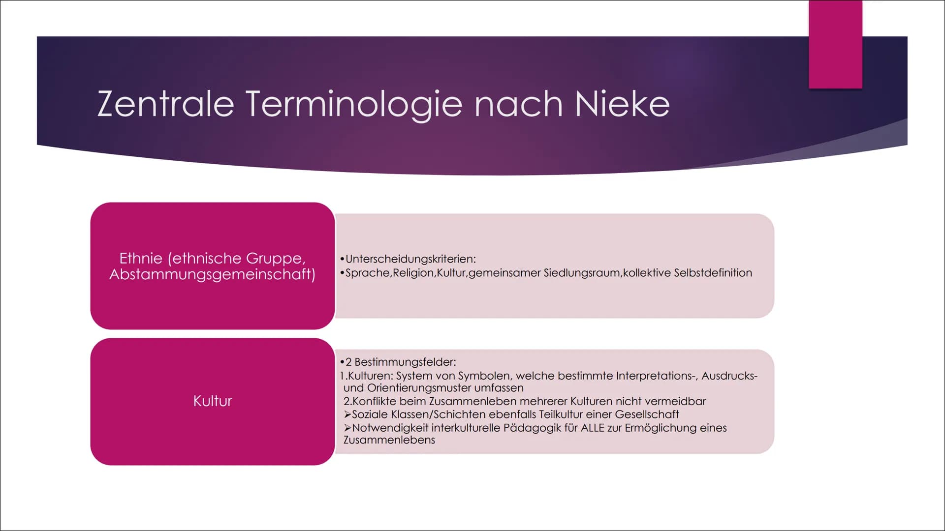 Nieke Interkulturelle Erziehung: Einfach erklärt mit Zielen und Grundannahmen