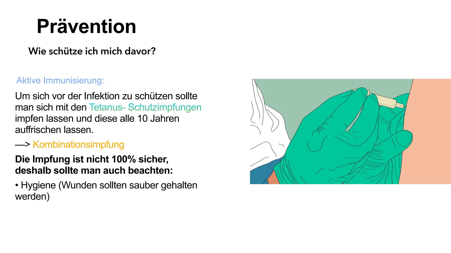 Tetanus
Wundstarrkampf
Amelie und Tasnim
JC
wiki How Erreger, Art des Erregers
• Übertragungswege/Ansteckung
●
●
●
Wirkung des Tetanus-Toxin