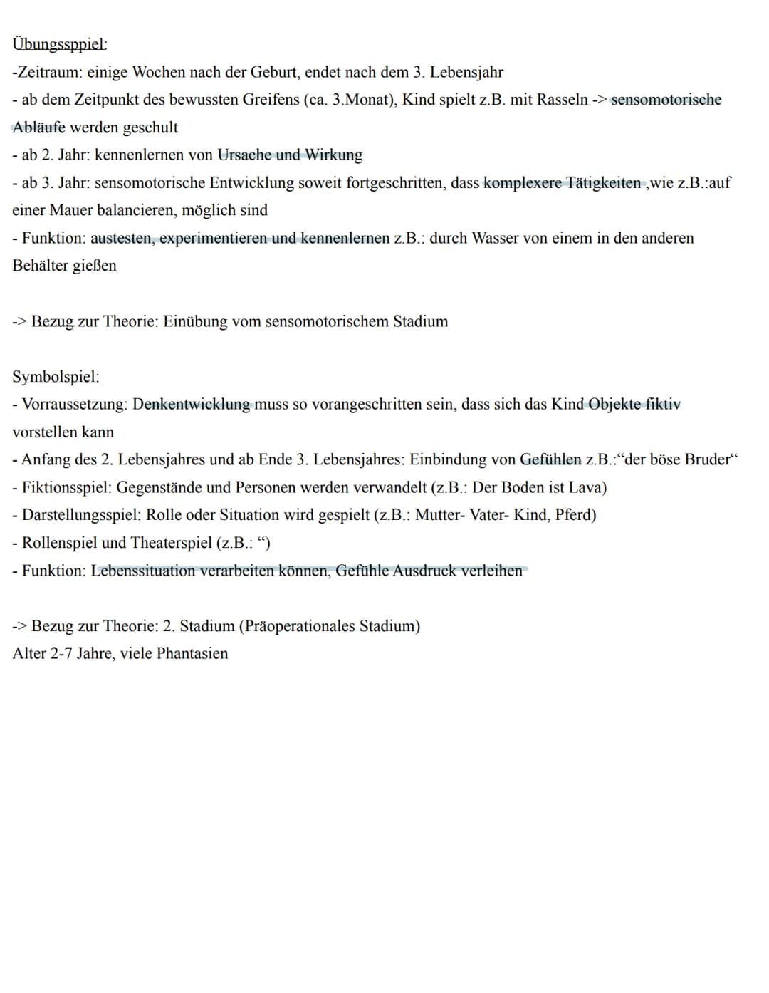 Jean Piaget
Kognitive Entwicklung: Komplexe Interlektuelle und geistige Entwicklung
-> Es herrscht ein Gleichgewicht zwischen Wissen und Ver