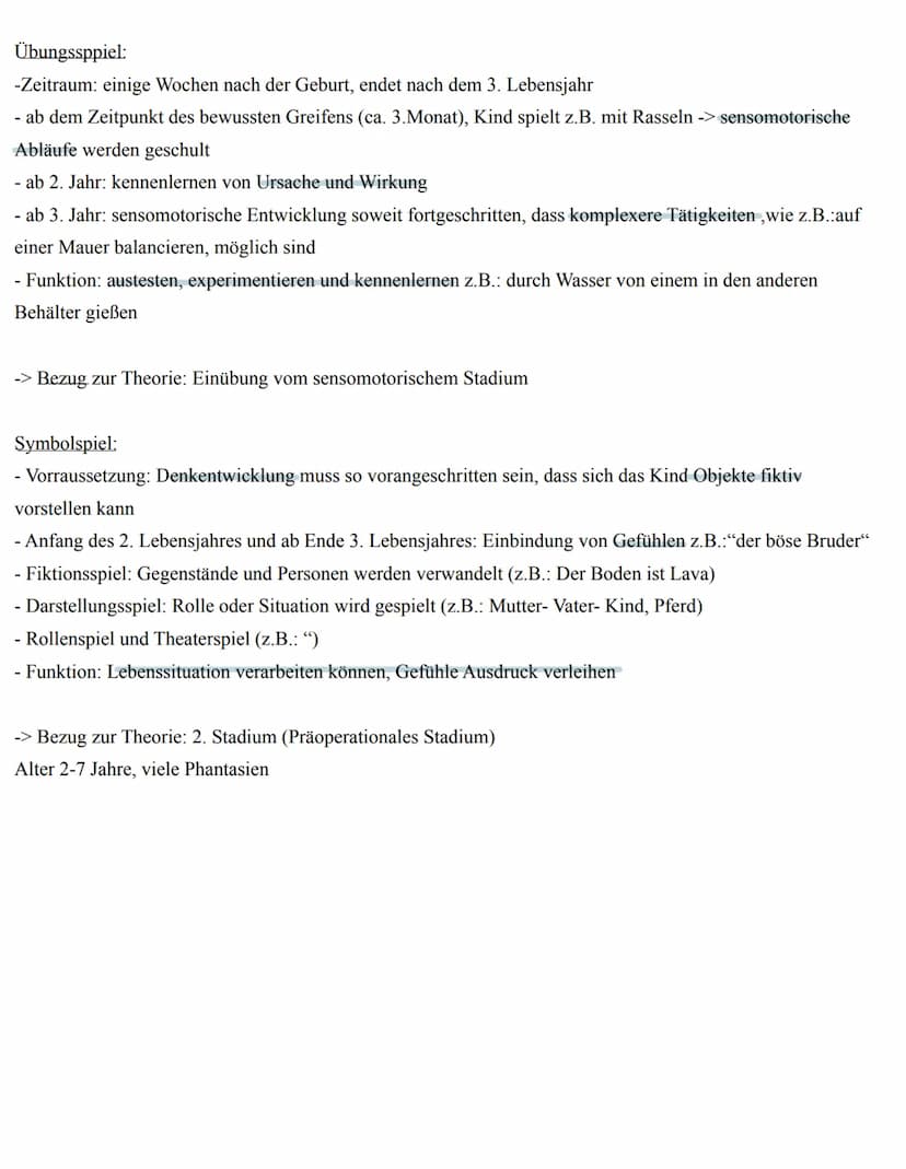Jean Piaget
Kognitive Entwicklung: Komplexe Interlektuelle und geistige Entwicklung
-> Es herrscht ein Gleichgewicht zwischen Wissen und Ver