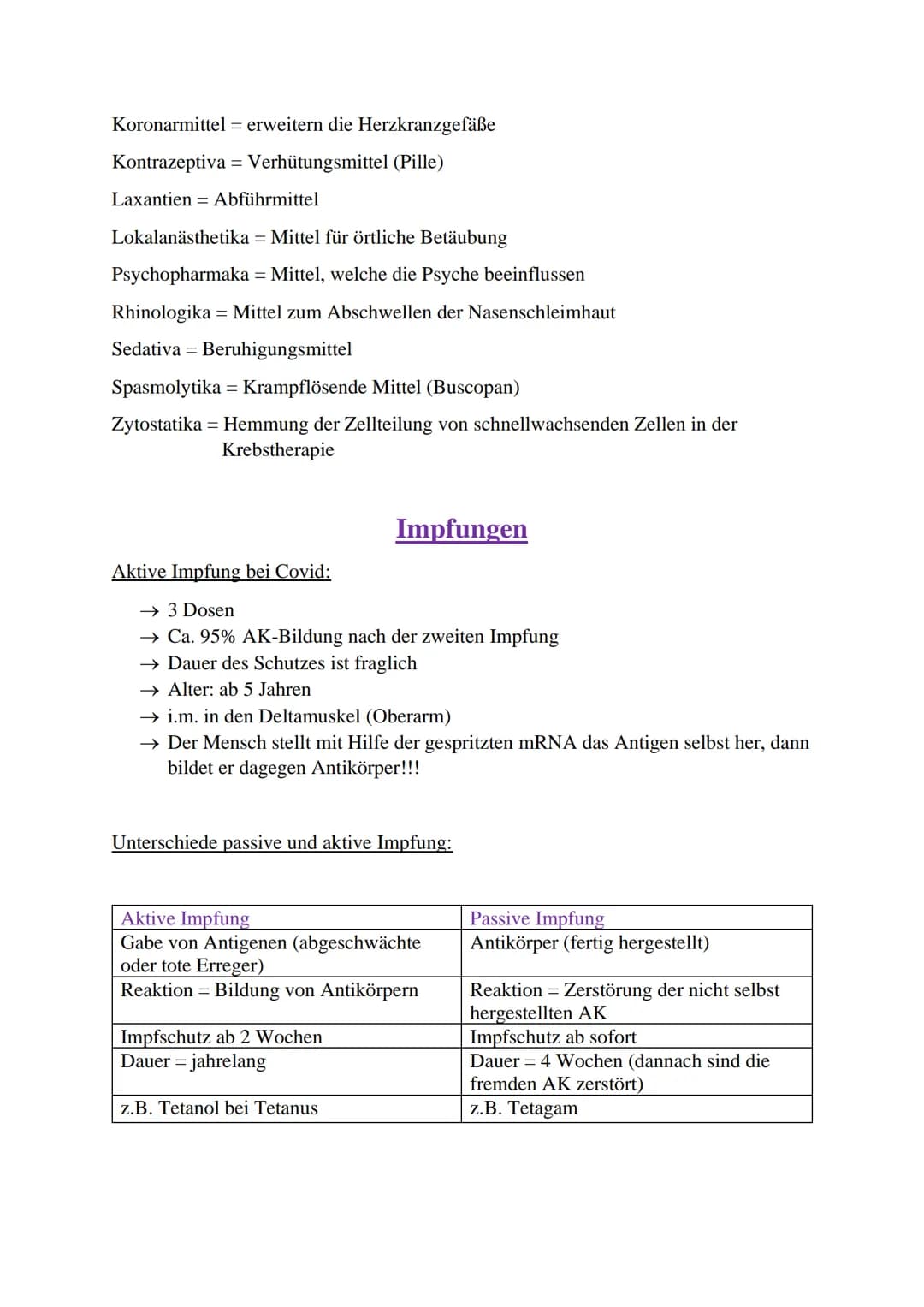 Intravenöse Injektion:
→ Abkürzung: i.v.
→ In die Vene, 20-30°, aspirieren
Intraarteriell:
→ Abkürzung: i.a.
→ In die Arterie
Intraartikulär