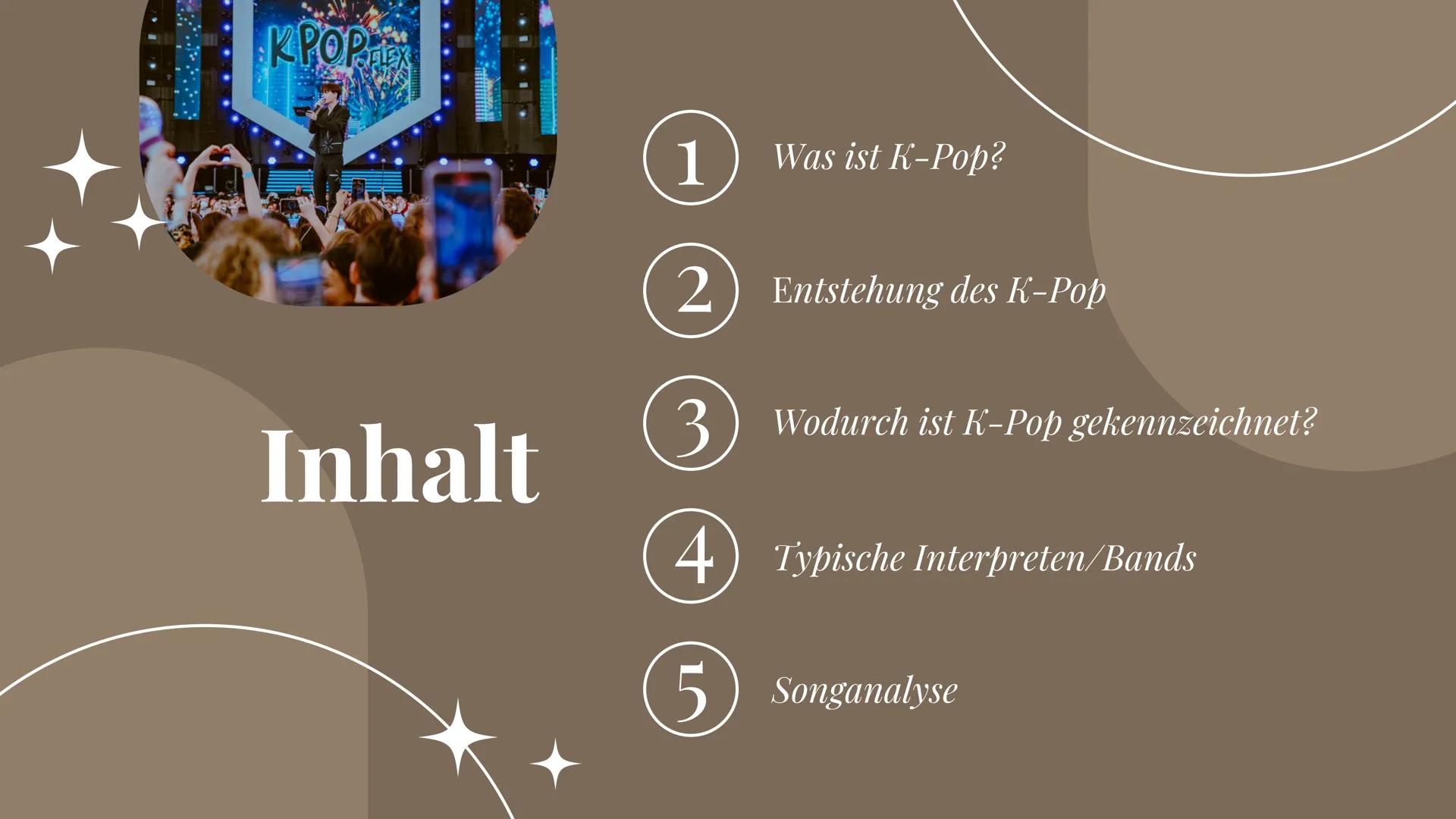 Treue Fans.
eingängige Tänze &
Haartönungen in
den unterschied-
lichsten Farben K-POP
erstellt von Florine Toutenburg &
Stella Sophie Hummel