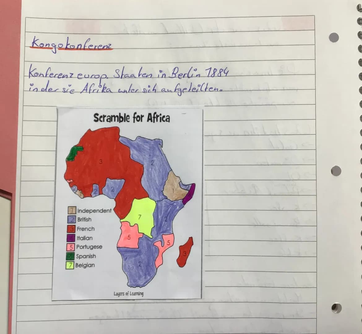 Was war der Wettlauf um Afrika!
und was läste ihn aus?
Die Invasion, Besetzung und Kolonisierung
von afrikanischem Territorium durch
europäi
