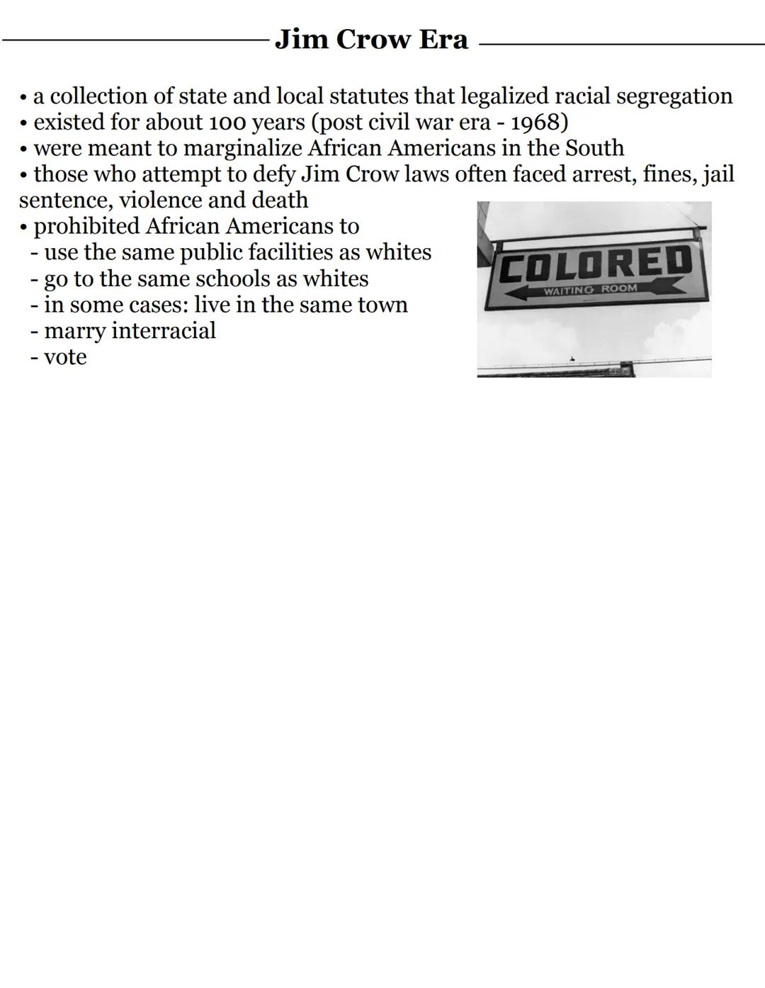 # AFRICAN AMERICAN
# EXPERIENCES

---

Timeline

---

1562 First slave ship arrives in America

1783 Britain loses War of Independence

1807