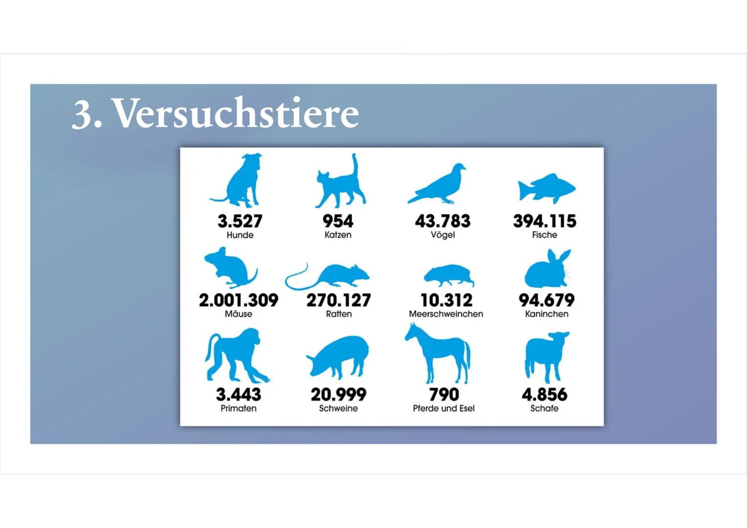 Tierversuche
Josephine Walther Tierversuche unnötige
Tierquälerei oder ein
notwendiges Übel?
M 1
Definition: Tierversuche
2
Wann dürfen Tier