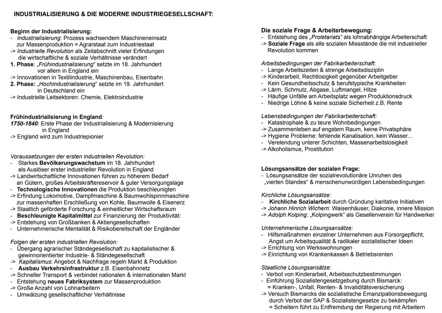 GESCHICHTE ABITUR ZUSAMMENFASSUNG
Deutschland bis 1801:
„Ancien regime": Staatsordnung nach franz. Revolution
-> Feudale Ständegesellschaft,