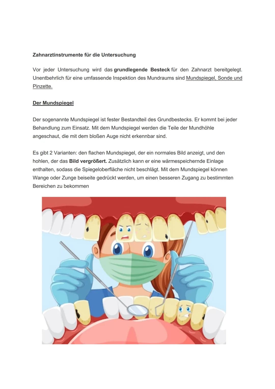 Zahnarztinstrumente für die Untersuchung
Vor jeder Untersuchung wird das grundlegende Besteck für den Zahnarzt bereitgelegt.
Unentbehrlich f