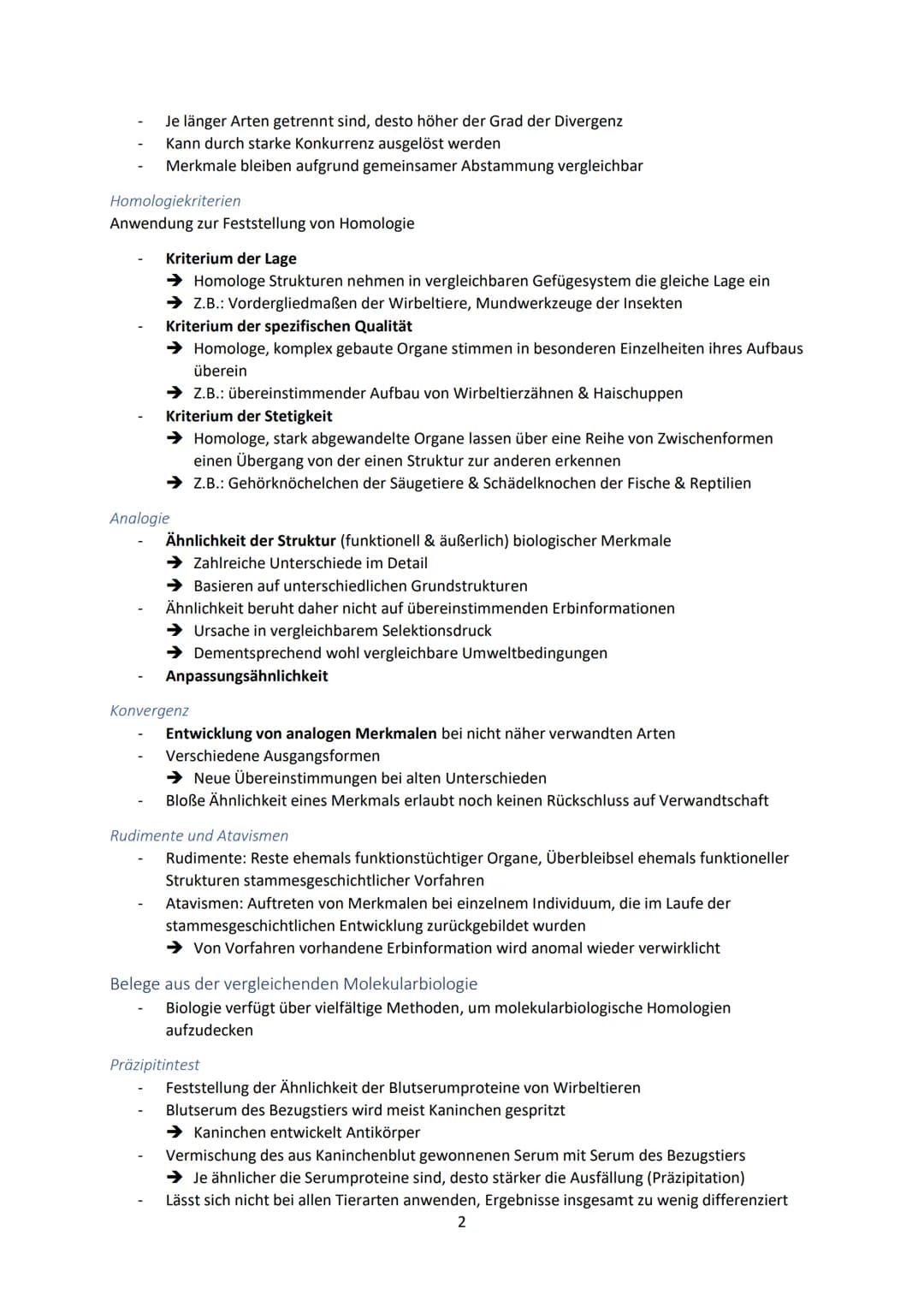 Evolution
Das hierarchische Ordnungssystem der Organismen
Systematische Kategorien
Hierarchische Einteilung der Organsimen im natürlichen Sy